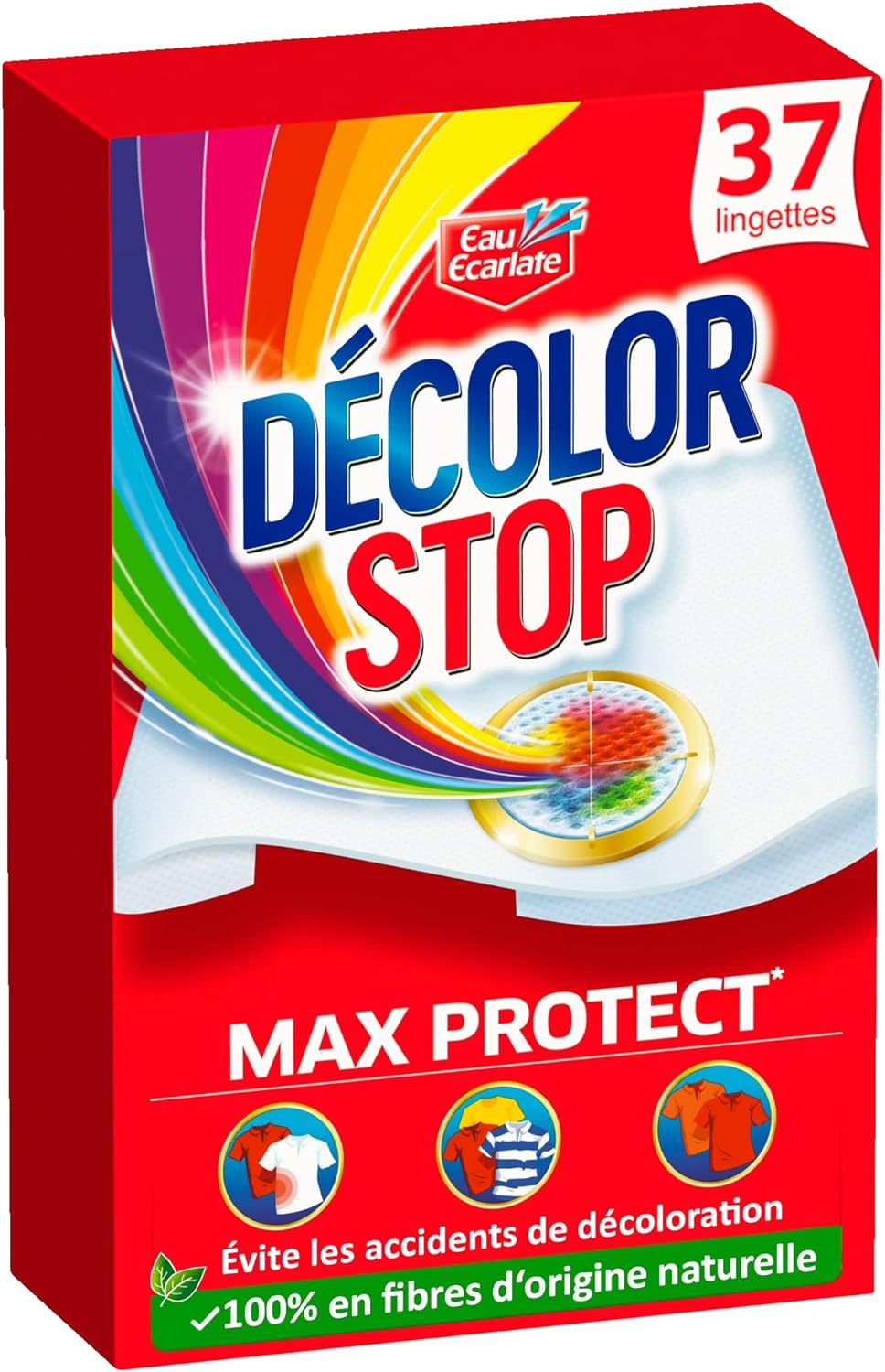 37 lingettes décolor stop max protect