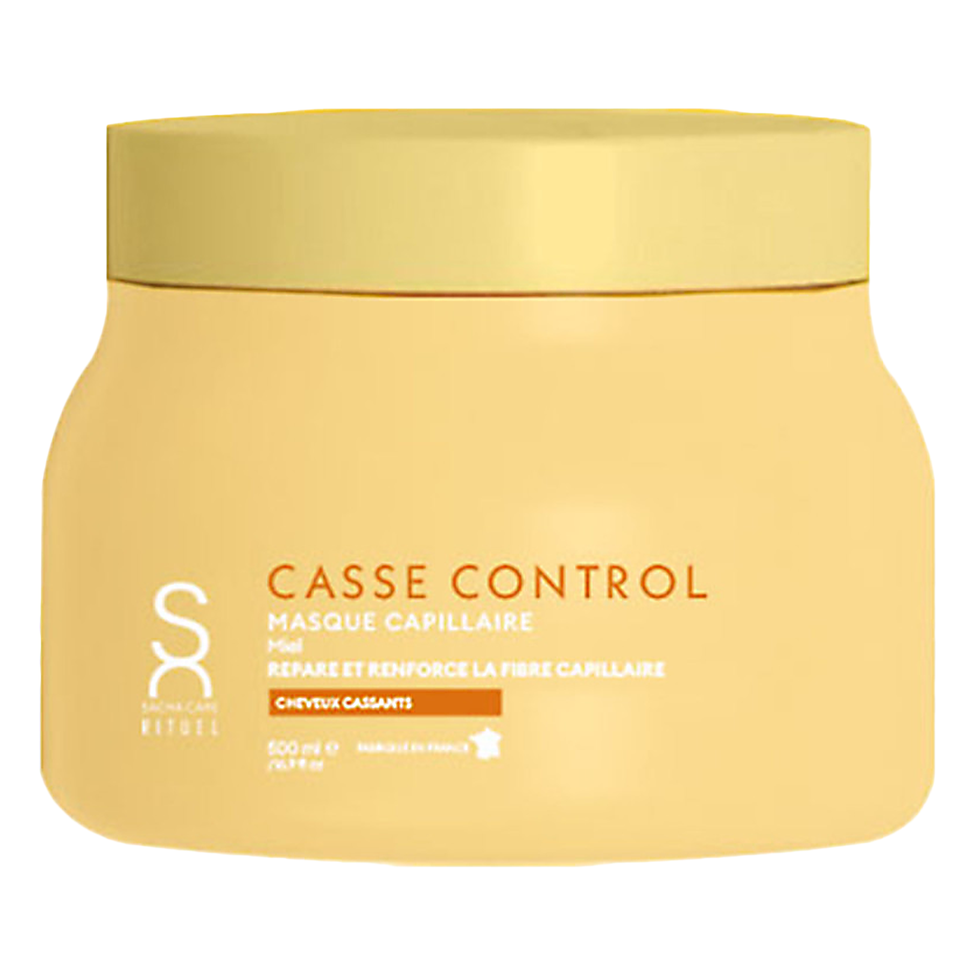 Masque cheveux cassants miel casse control