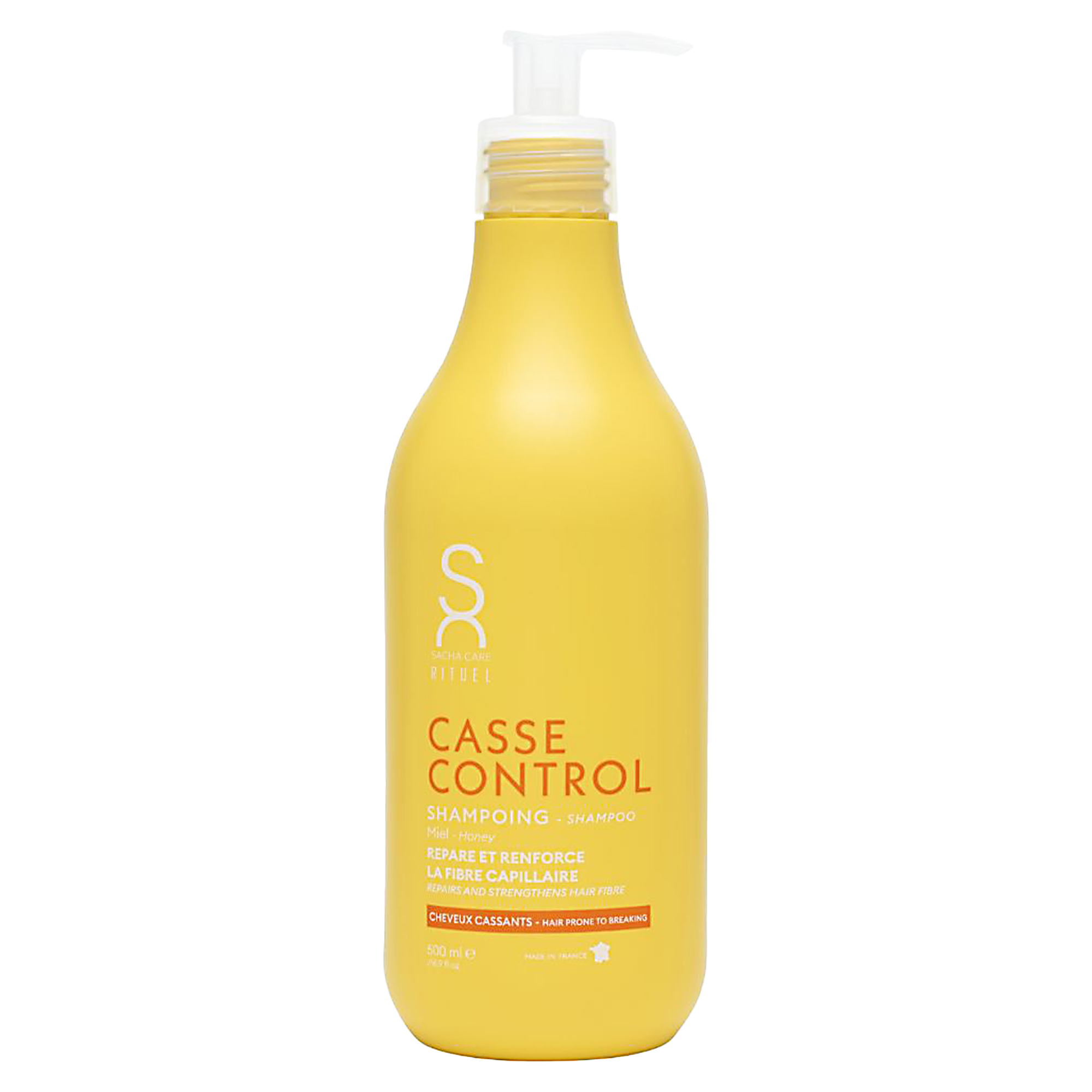 Shampoing cheveux cassants miel casse control