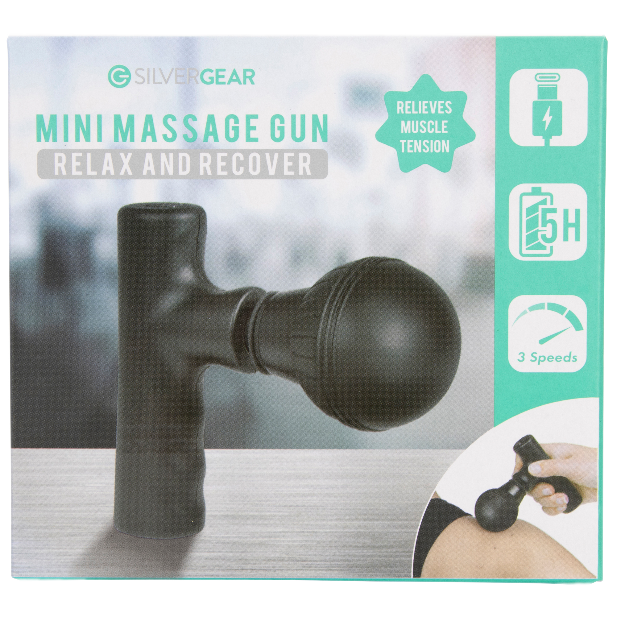 Mini pistolet de massage de voyage