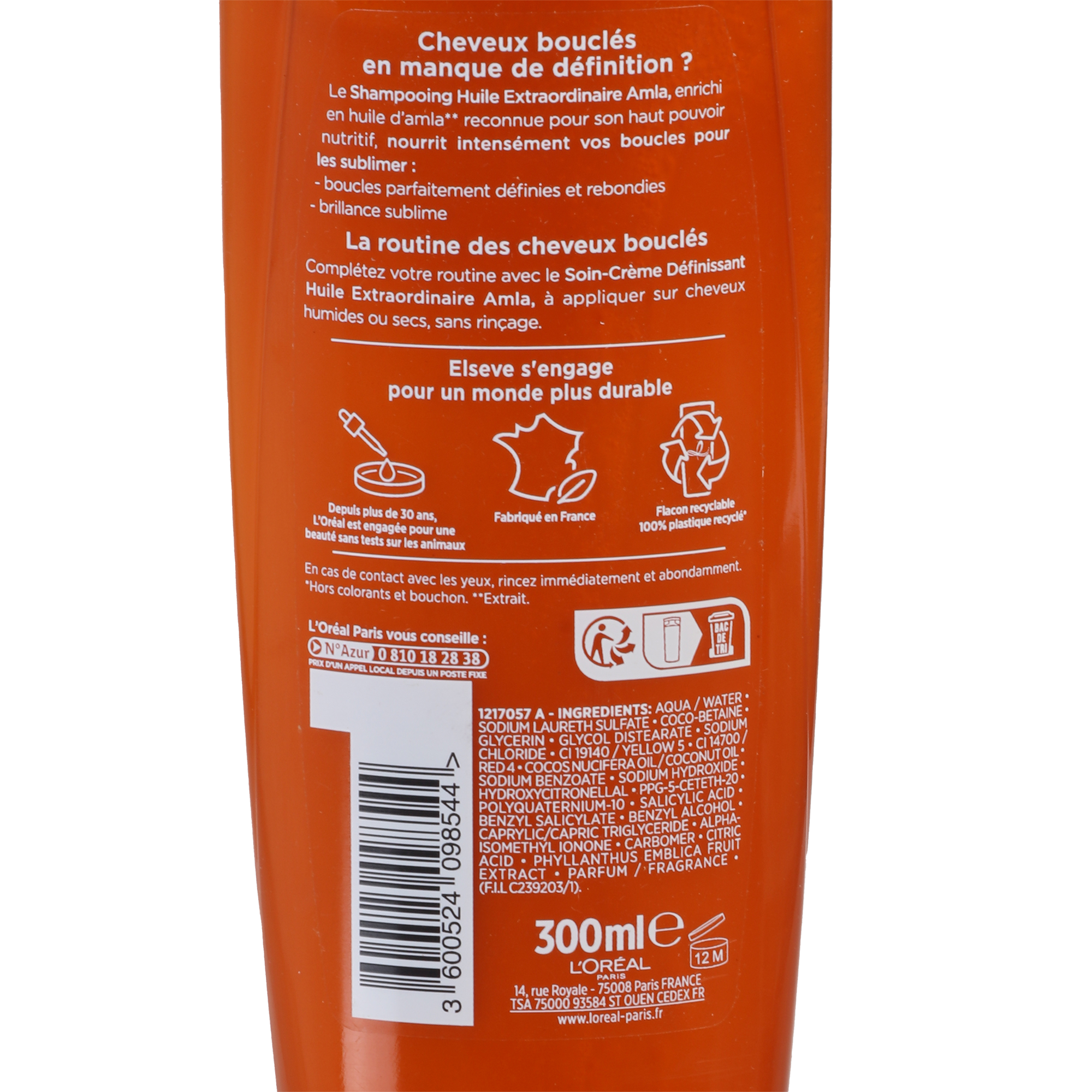 Shampoing reconstructeur Dream Long cheveux longs et abimés