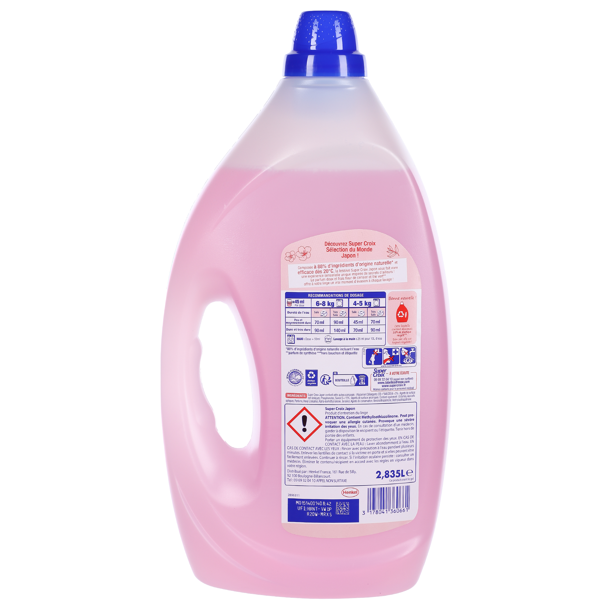 63 lessives liquide Japon