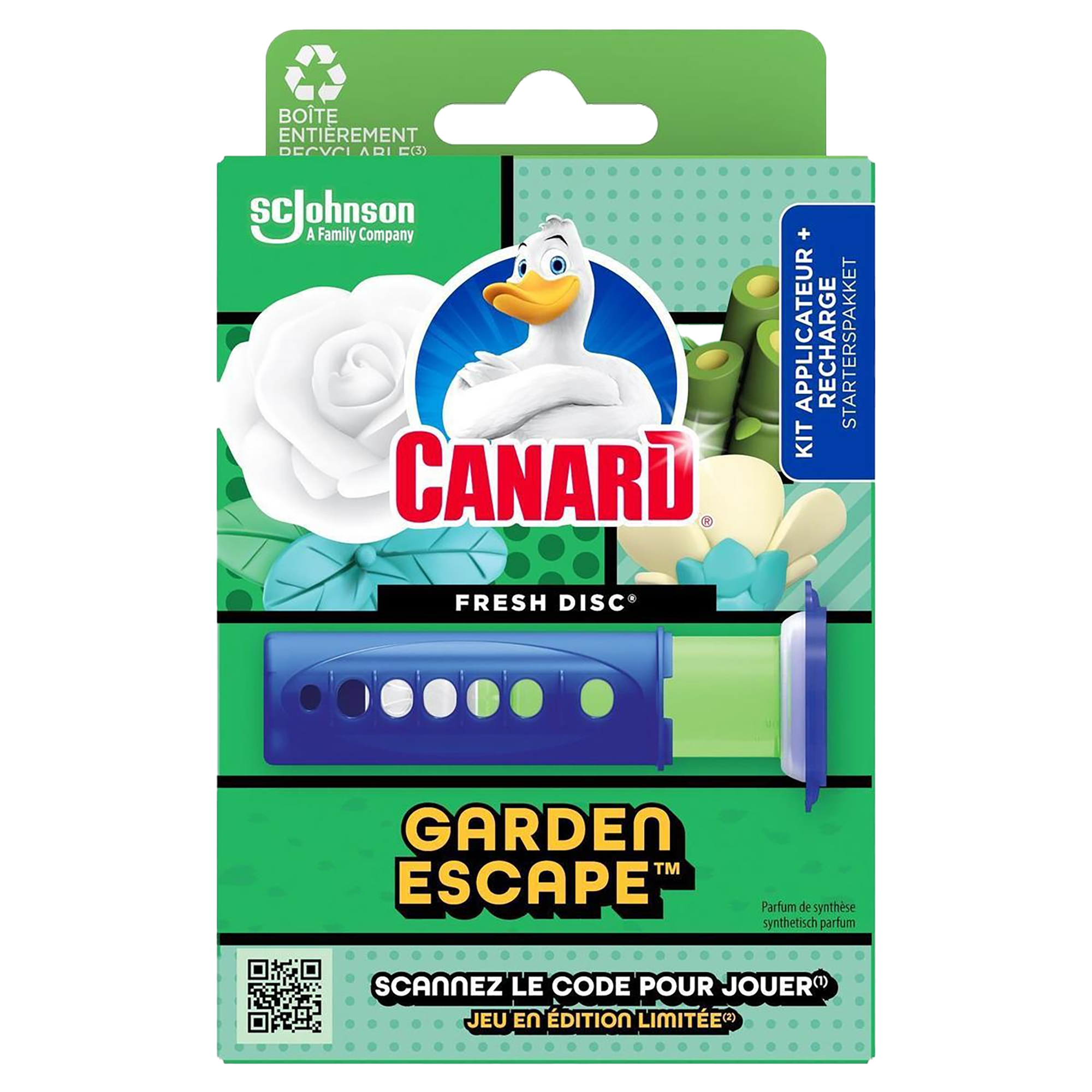 Applicateur fresh disc + 6 disques Garden Escape