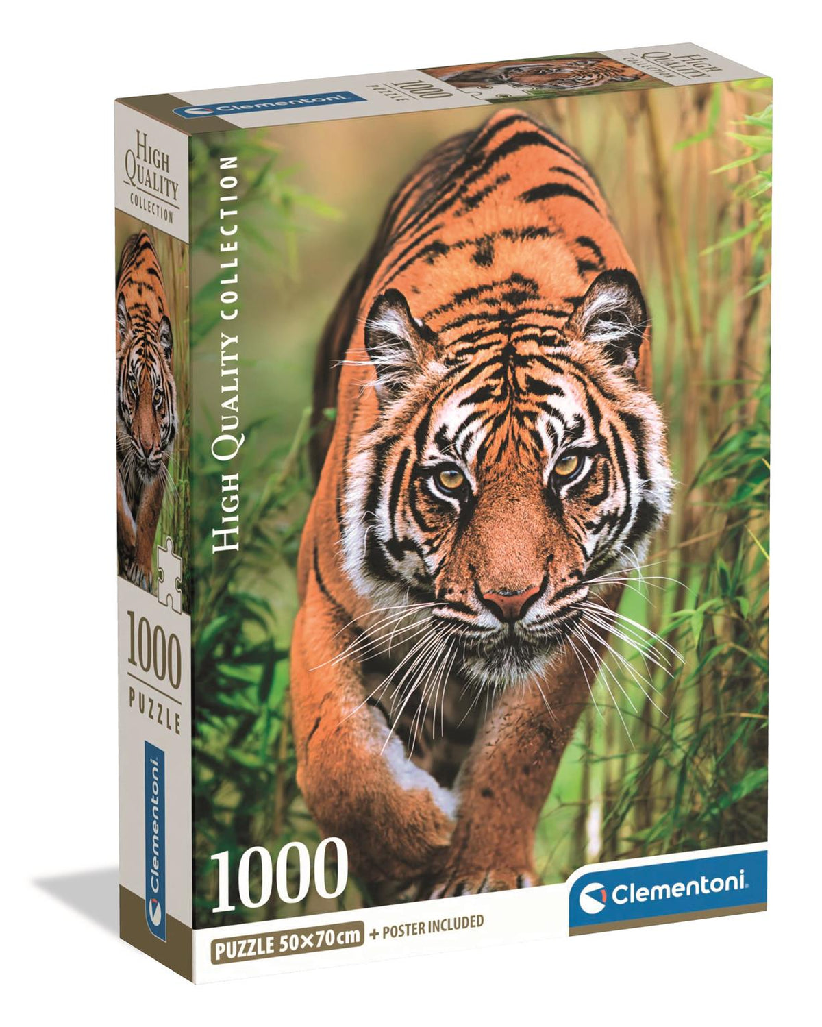 Puzzle compact Tigre Clementoni – 1 000 pièces