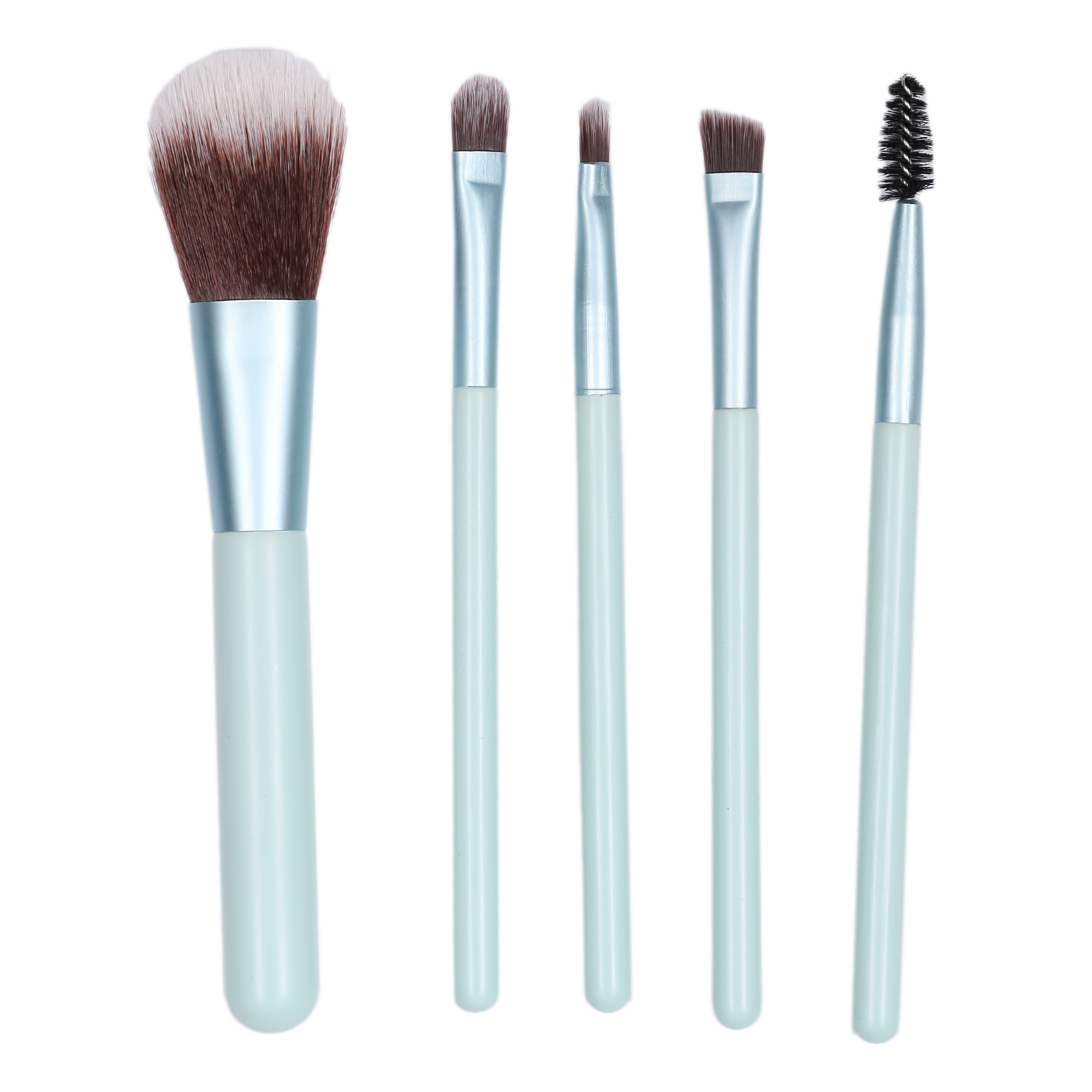 Coffret 5 pinceaux de maquillage + étuis