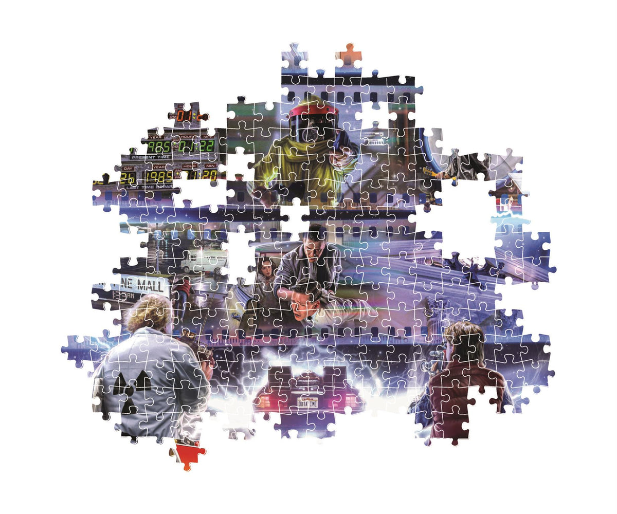 Puzzle Retour vers le futur Clementoni – 1 000 pièces