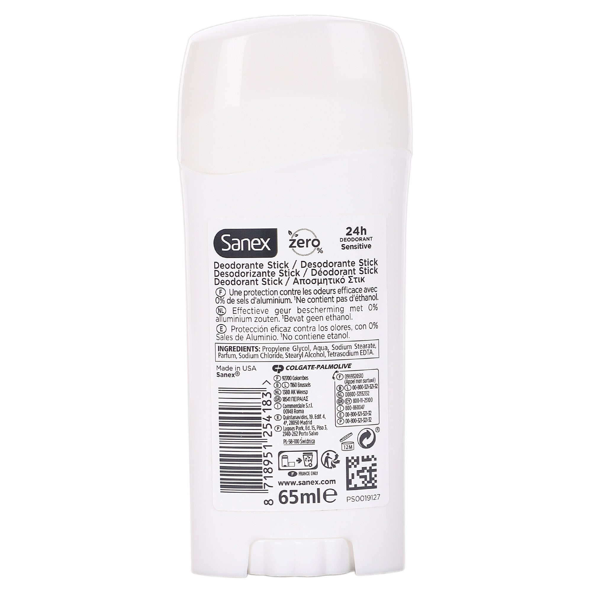 DEO STICK 24H DERMO SENSITIVE