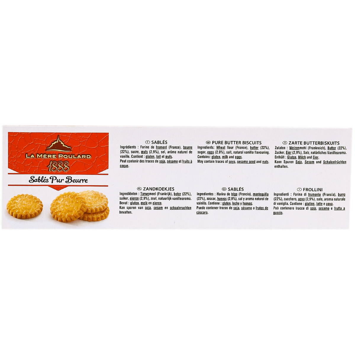 Sablés de la Mère Poulard – 36 pièces