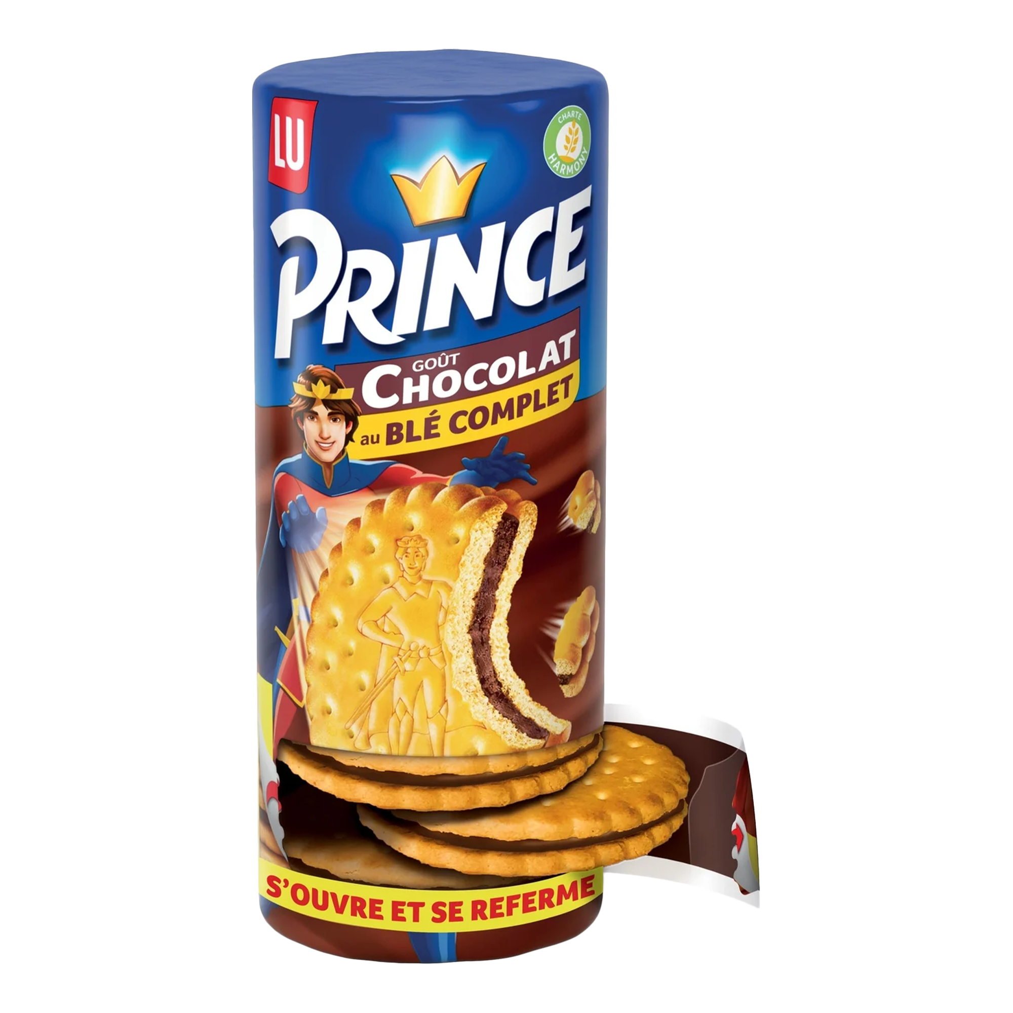 Biscuits fourrés au chocolat LU