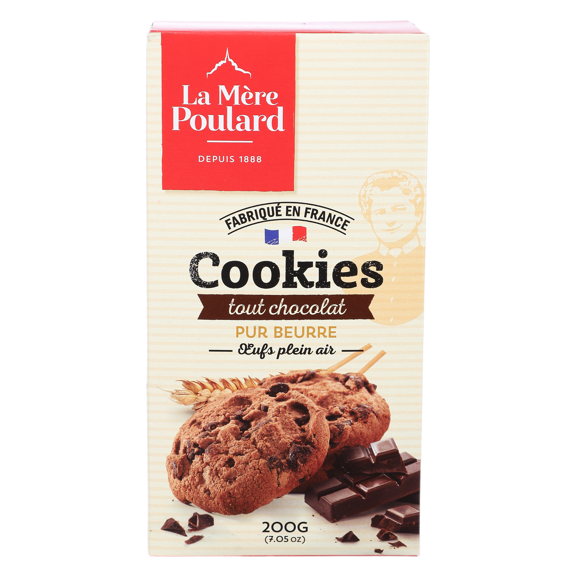 9 cookies tout chocolat