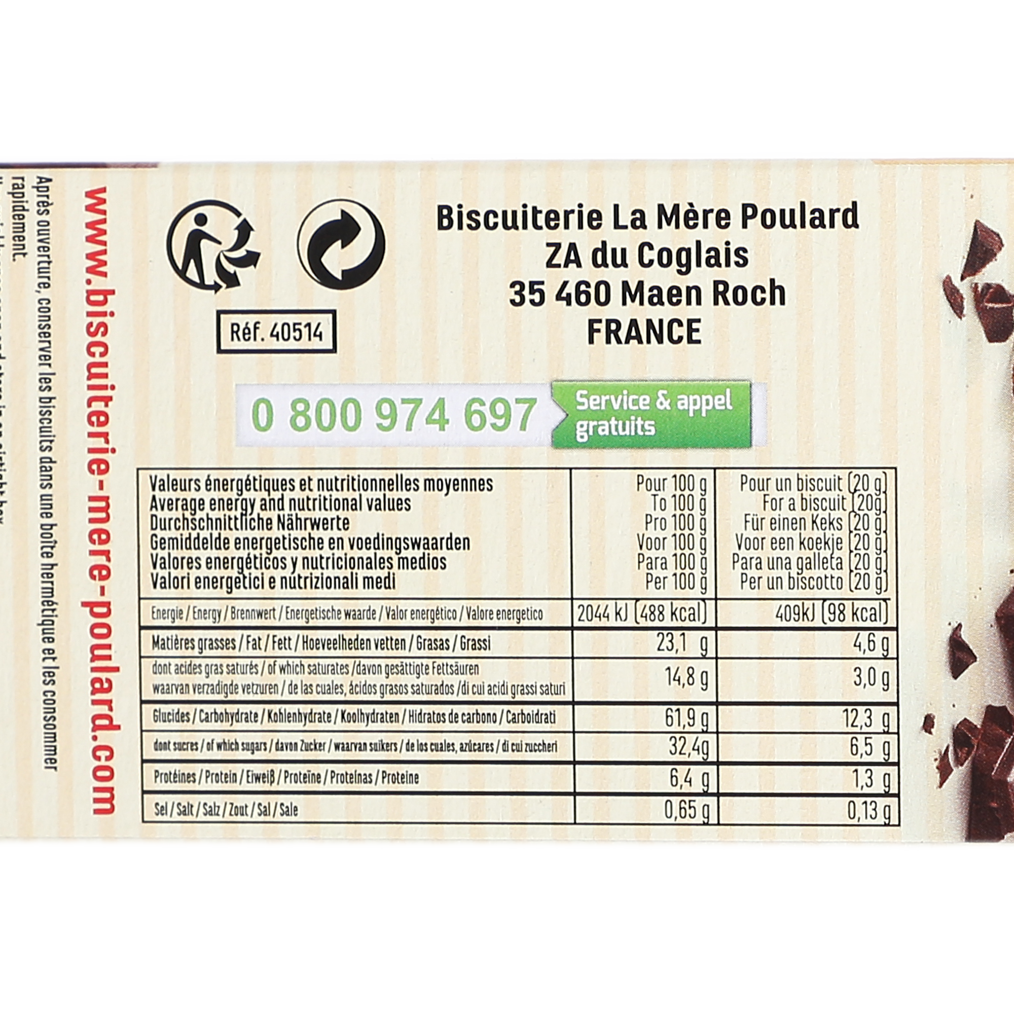 9 cookies tout chocolat