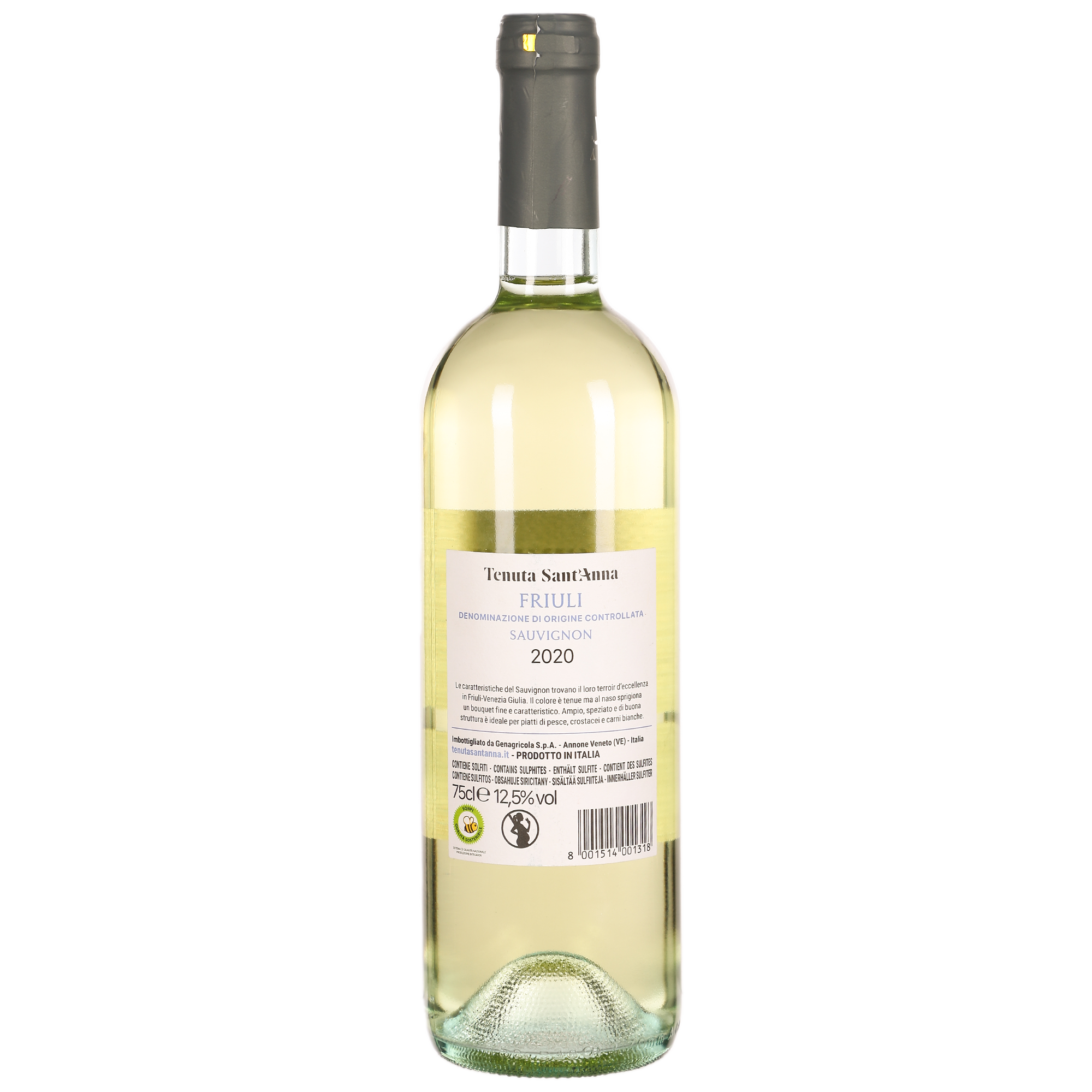 TENUTA SAINT ANNA AOC SAUVIGNON 2020 12,5%
