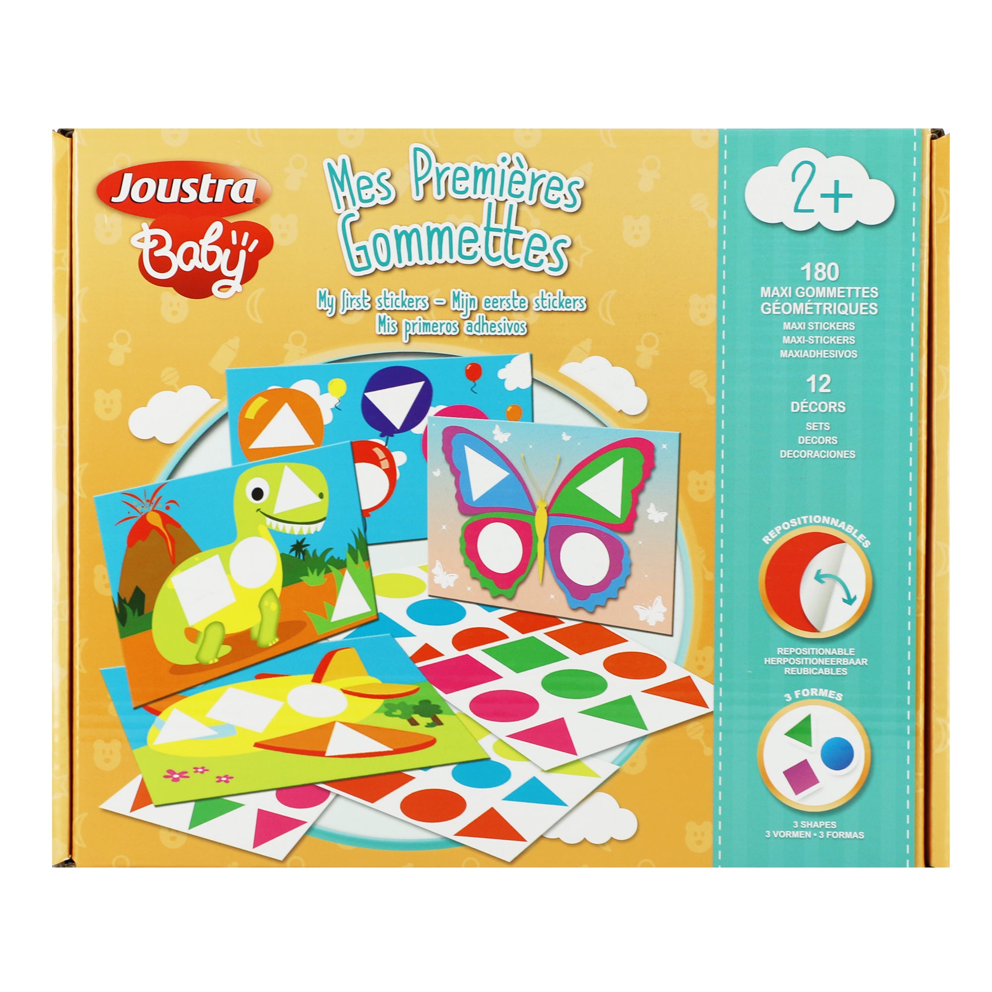 Atelier gommettes géométriques