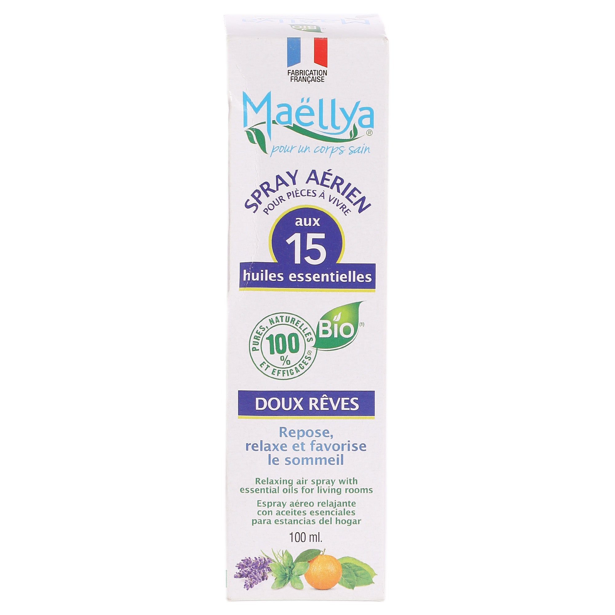 Spray aérien pour pièces à vivre