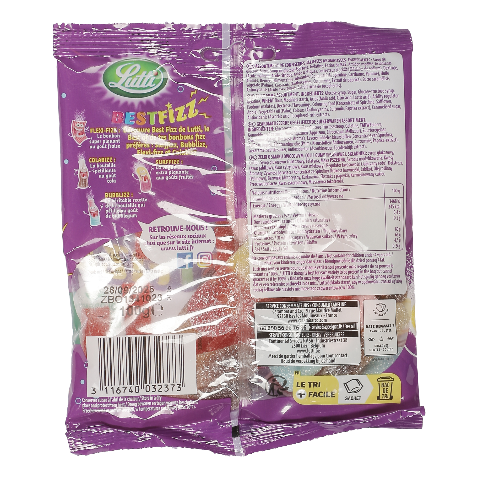 Sachet Best Fizz