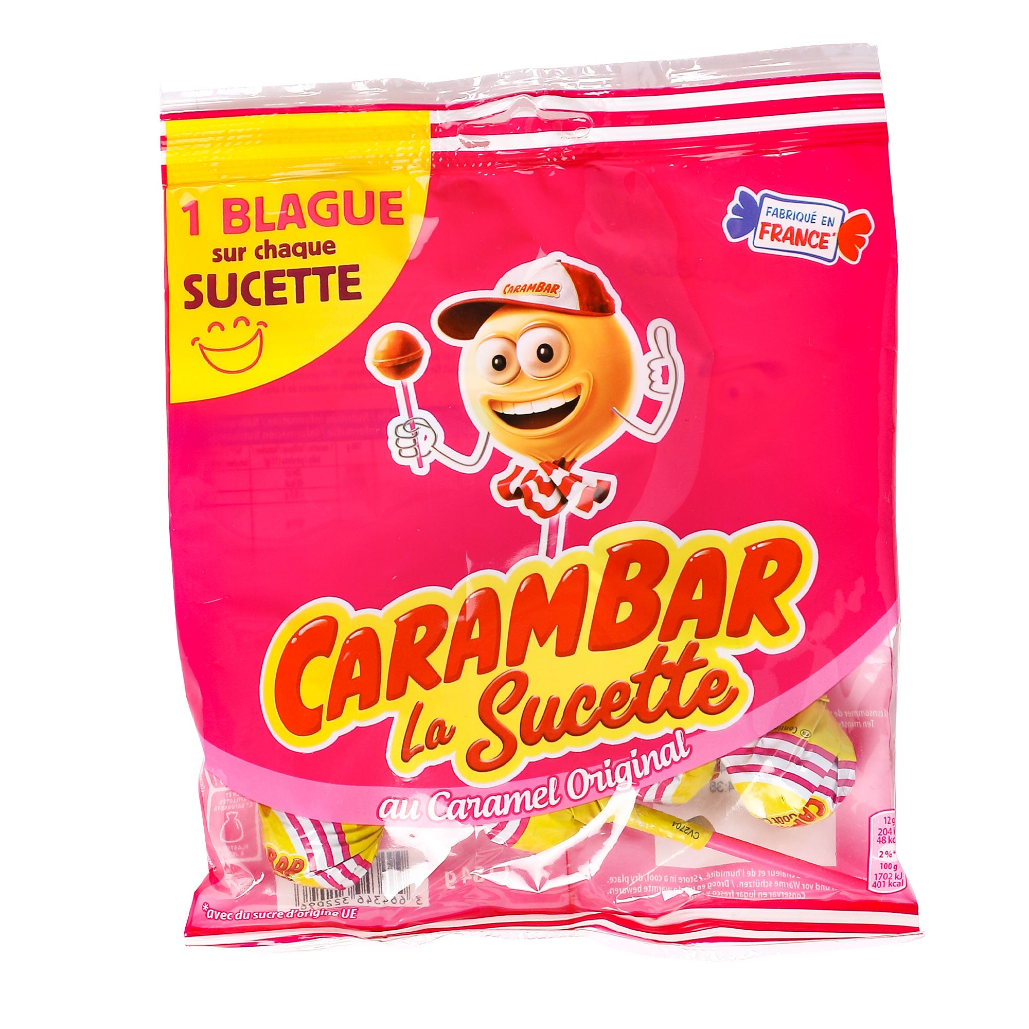 Sucettes au caramel