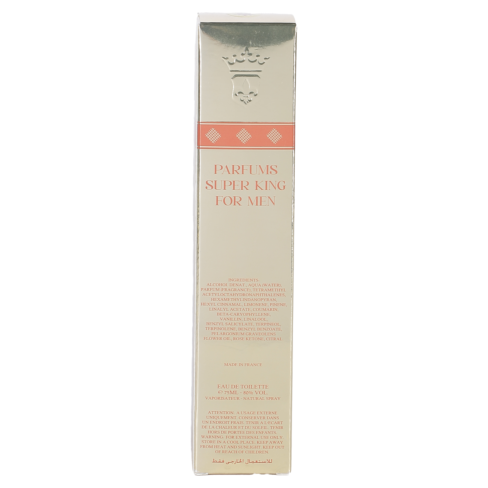 Eau de toilette Gold for Men