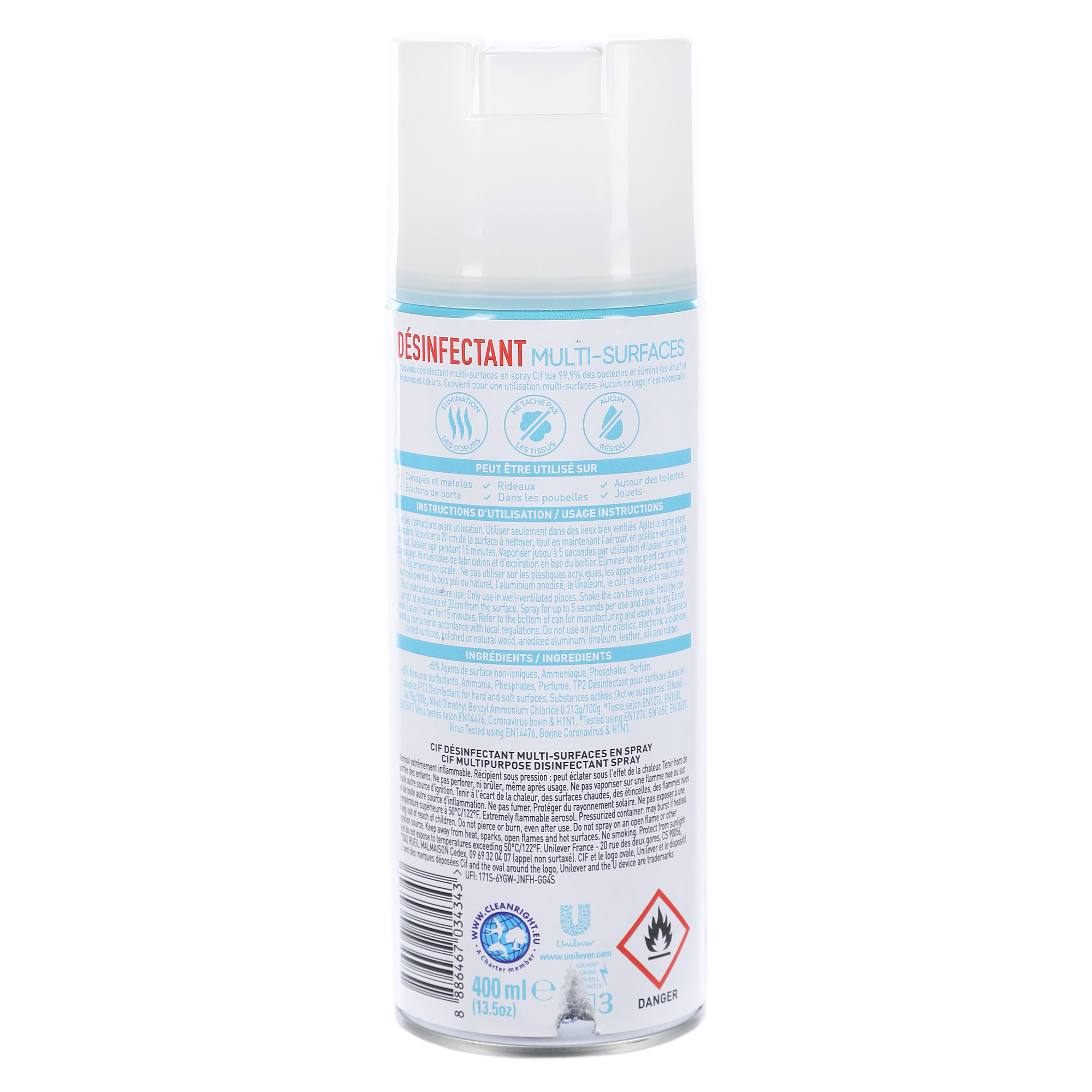 SPRAY DESINFECTANT MULTI-USAGES OCEAN