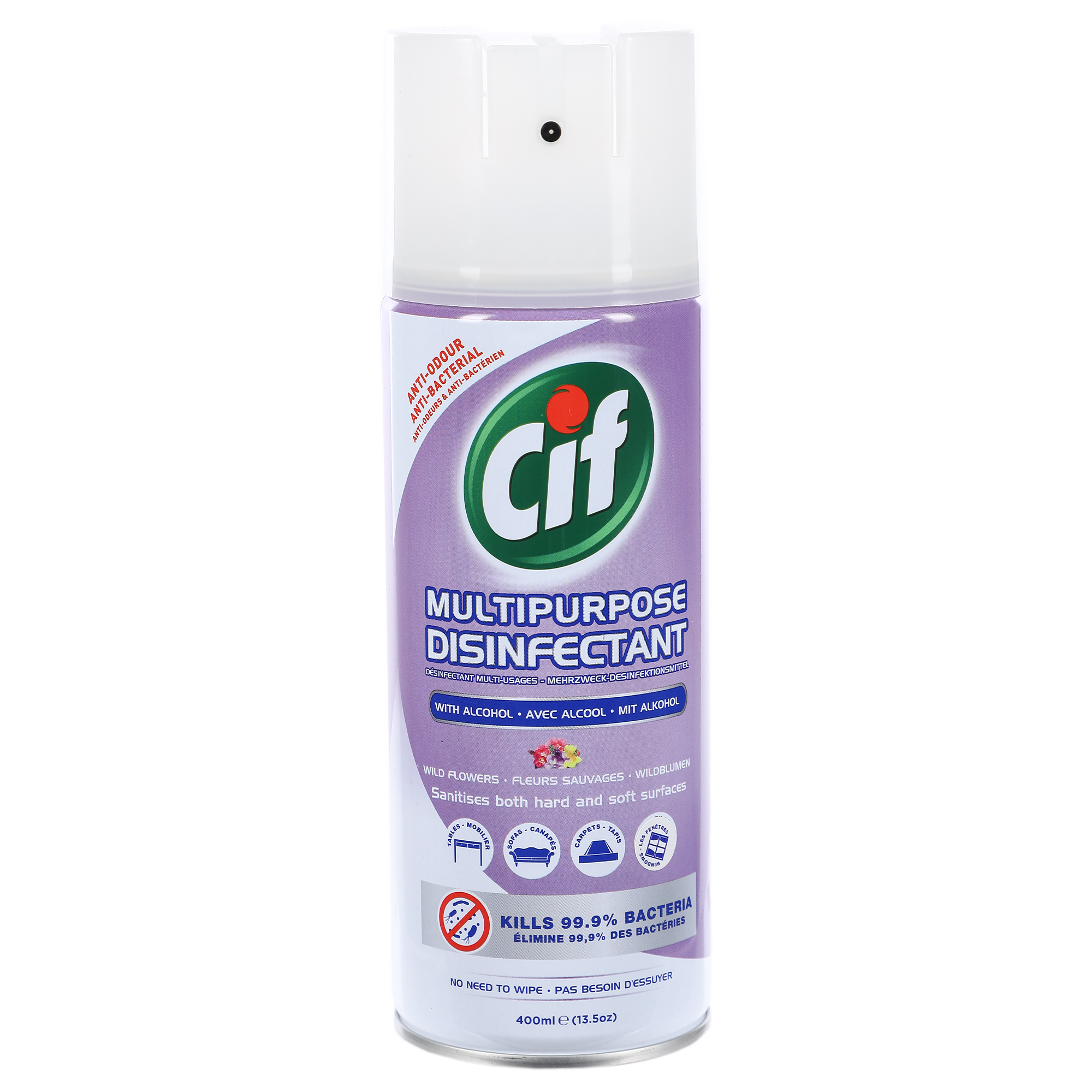 SPRAY DESINFECTANT MULTI-USAGES FLORAL