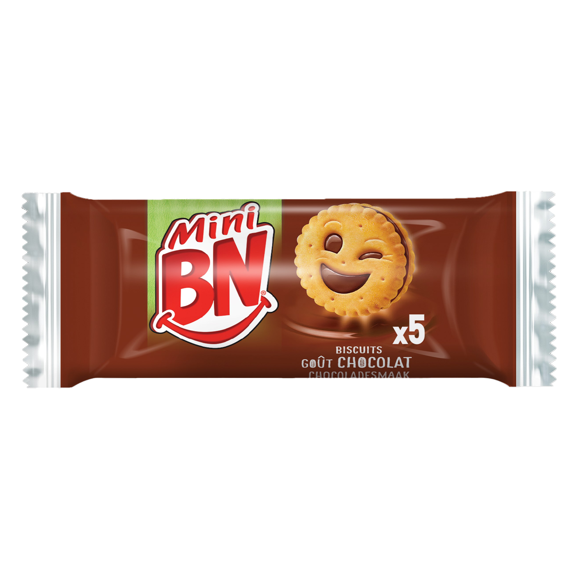 12 sachets de mini BN au chocolat