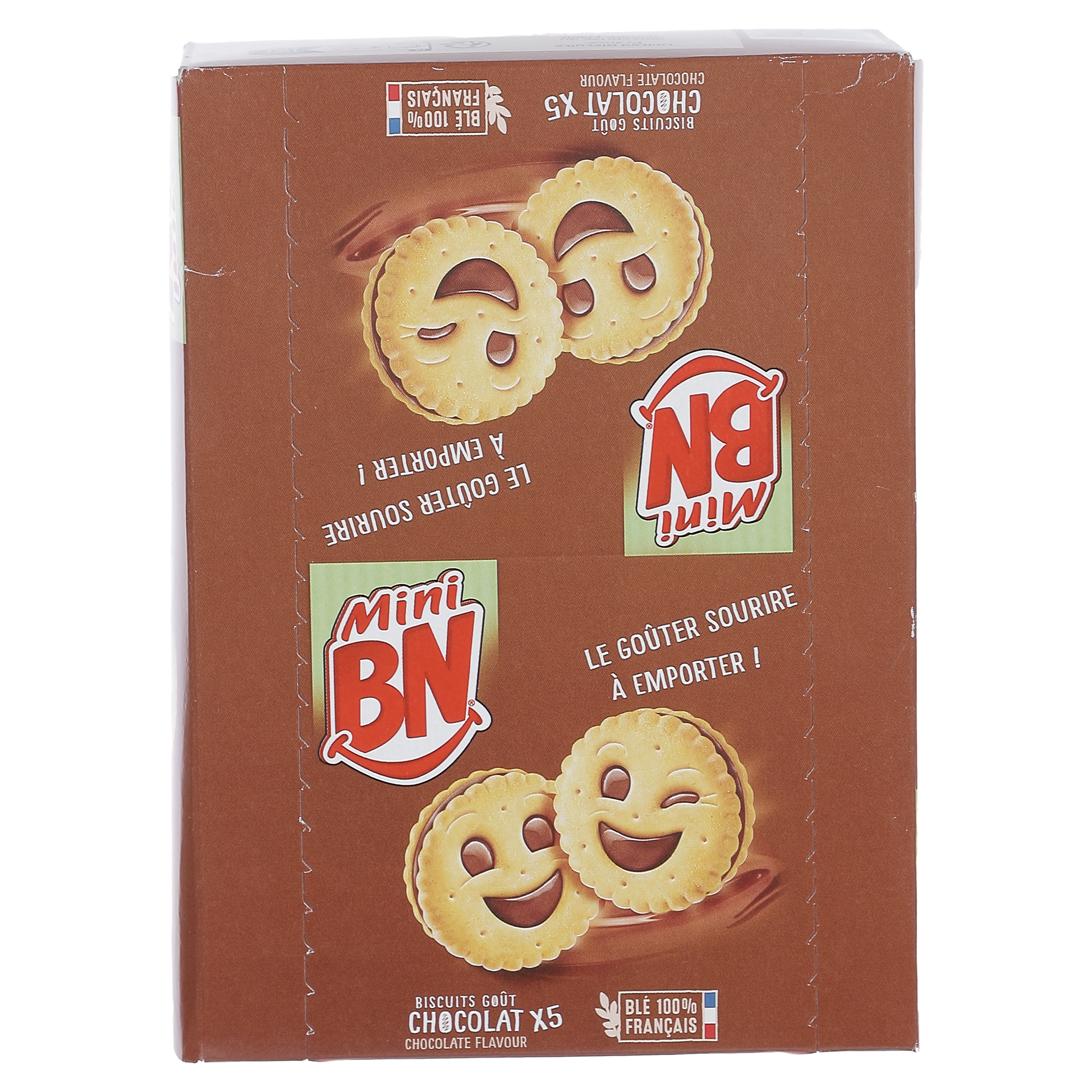 12 sachets de mini BN au chocolat