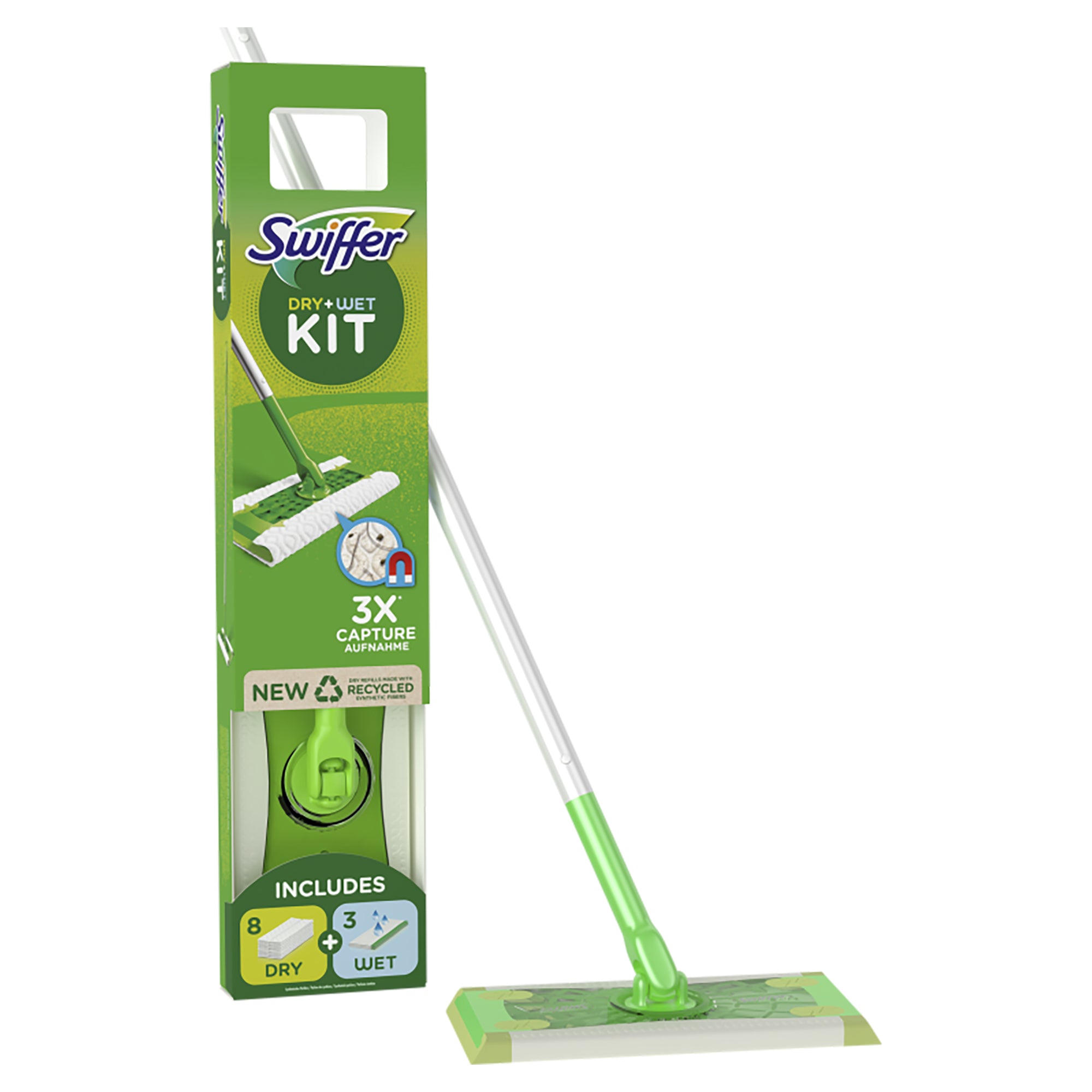 Swiffer kit balai dry + wet