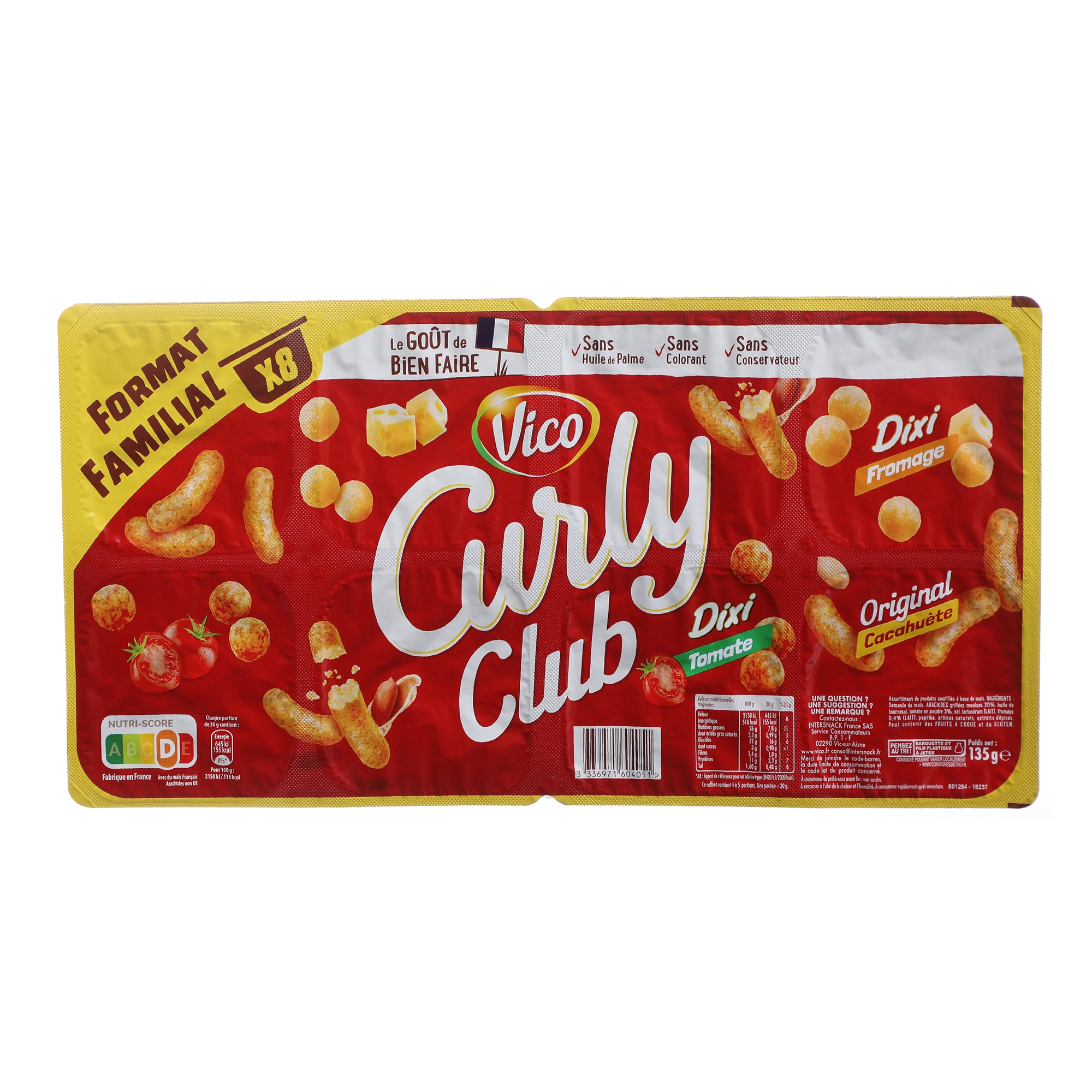Curly Club format familial