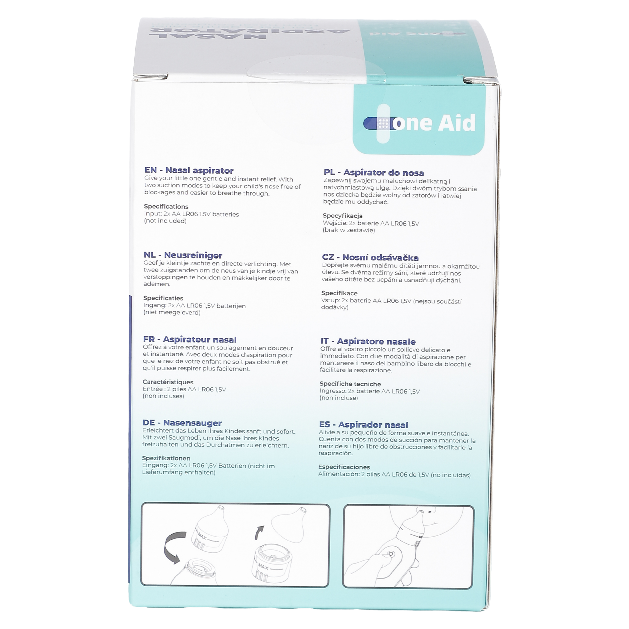 Aspirateur nasal bébé