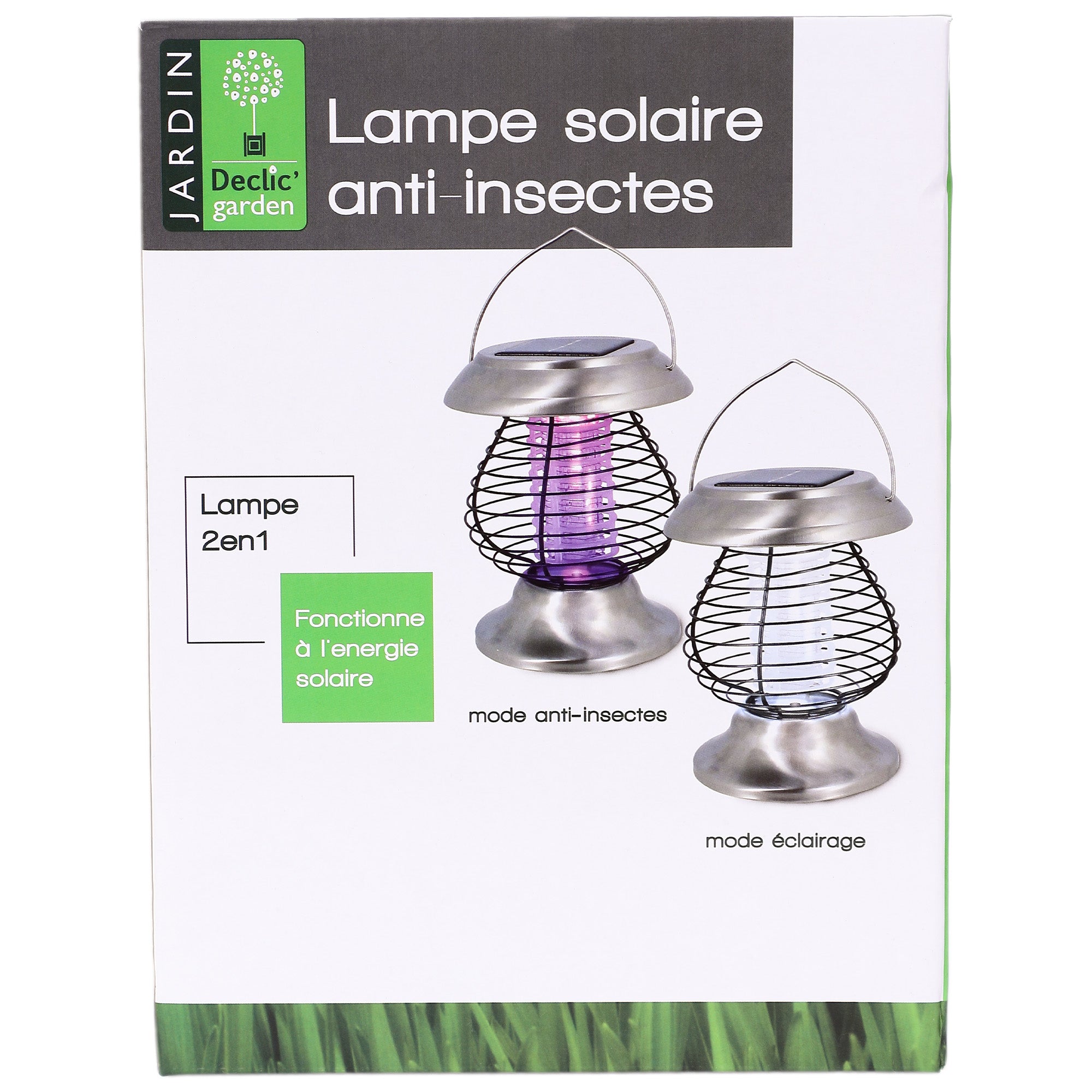 Lampe solaire anti insectes