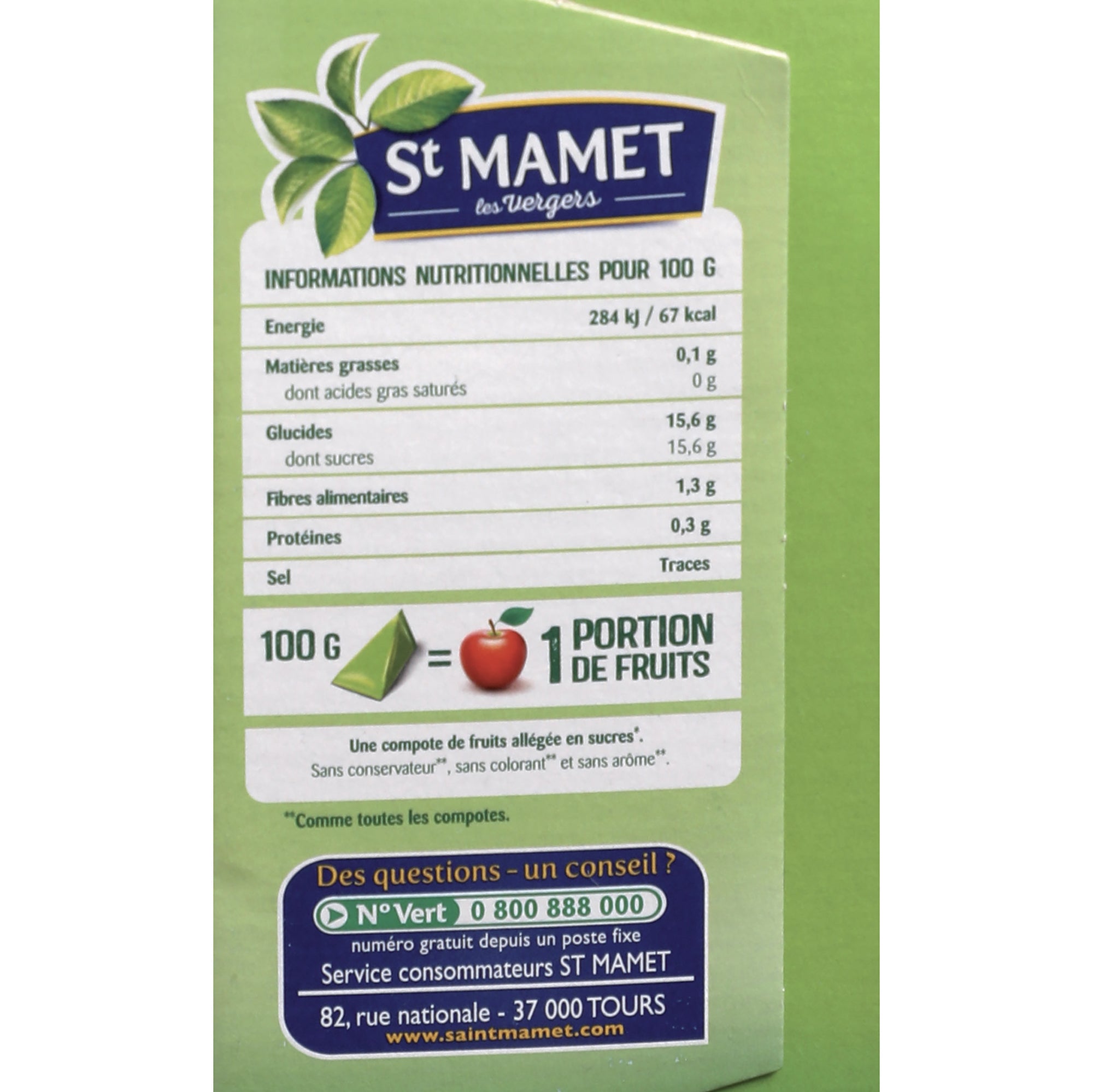 12 berlingots compote de pomme