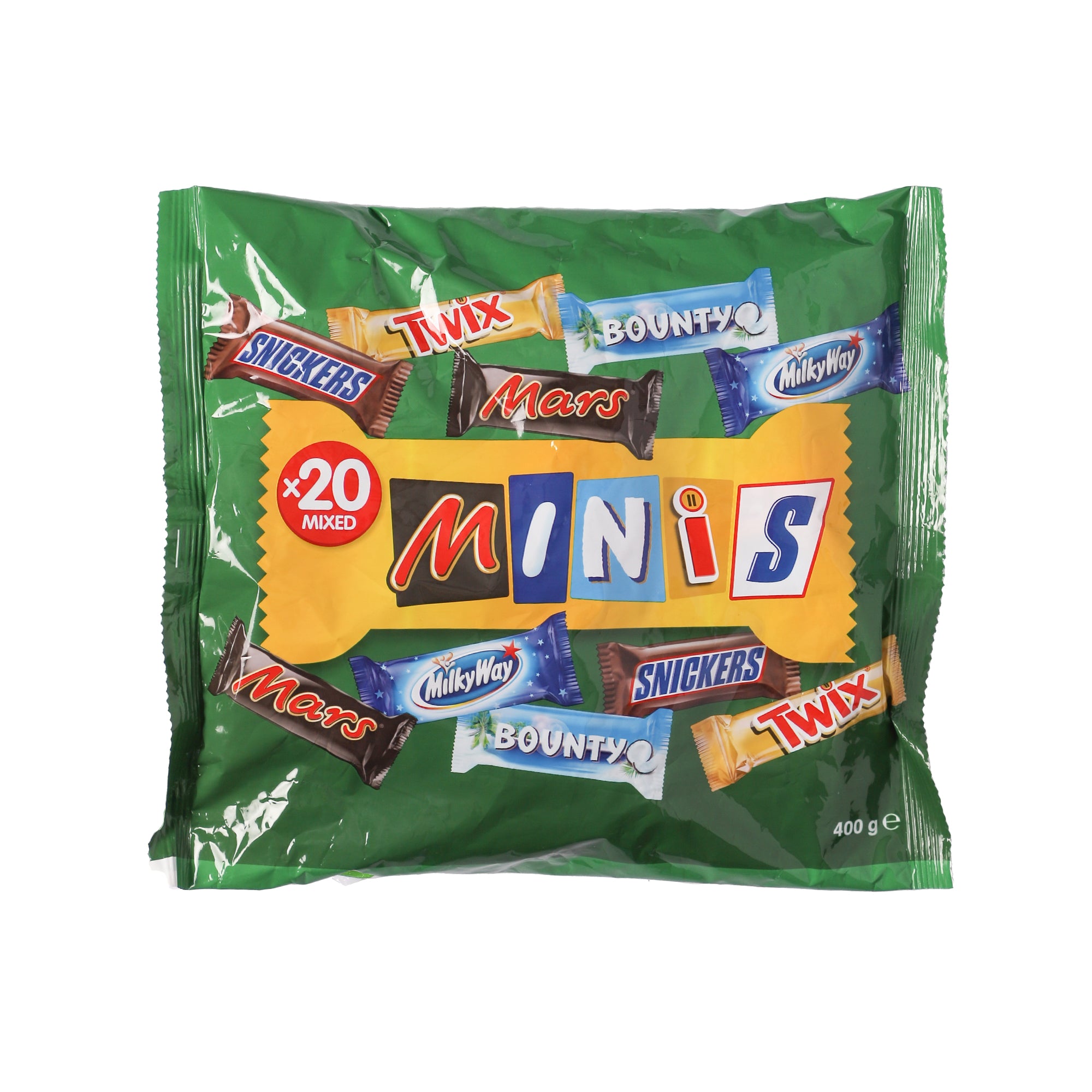 Sachets 20 minis barres mixtes