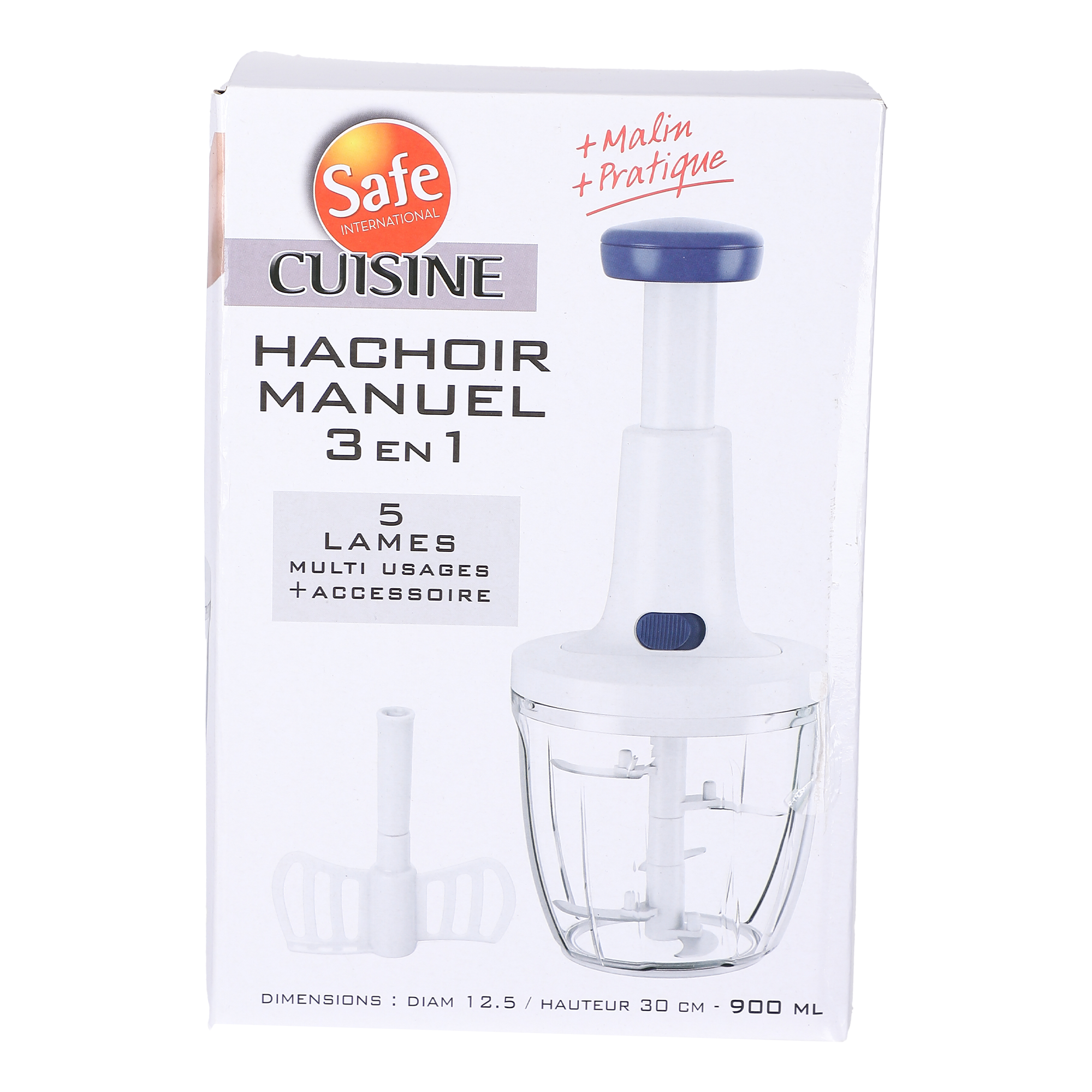 Hachoir manuel 3en1