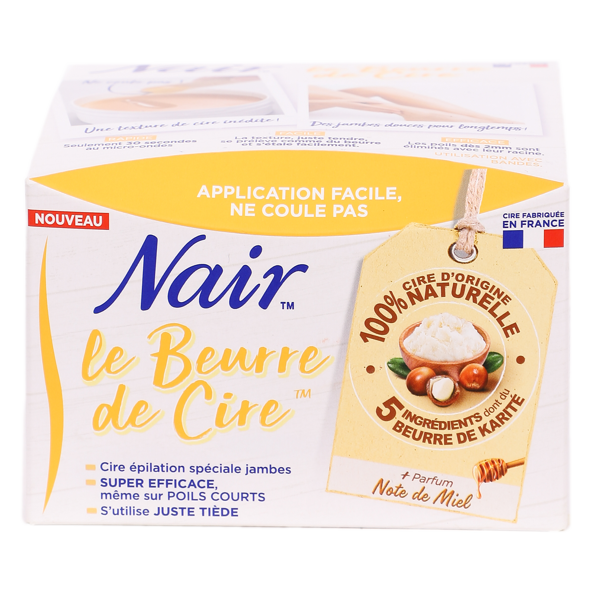 Cire le beurre de cire au miel
