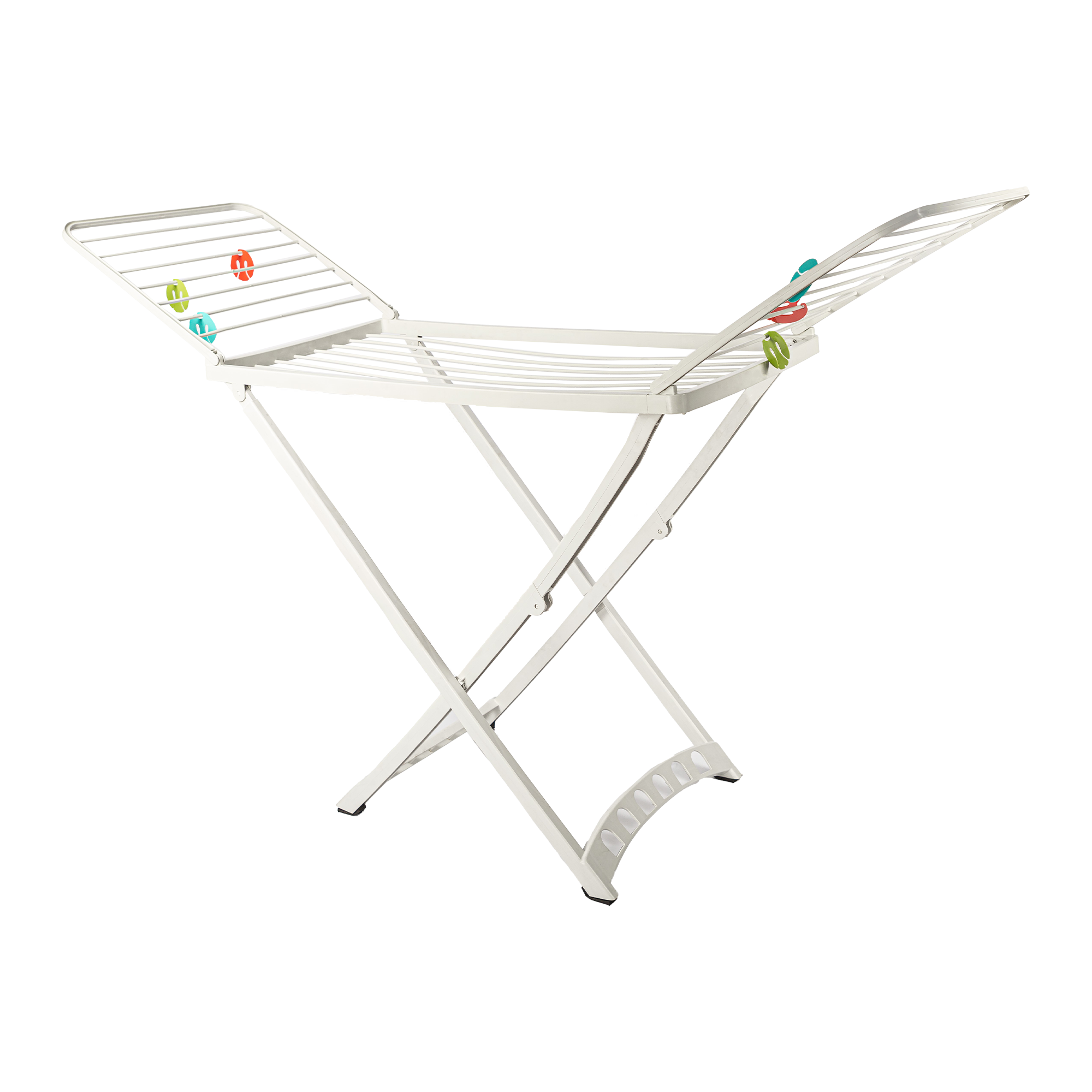 Etendoir à linge blanc