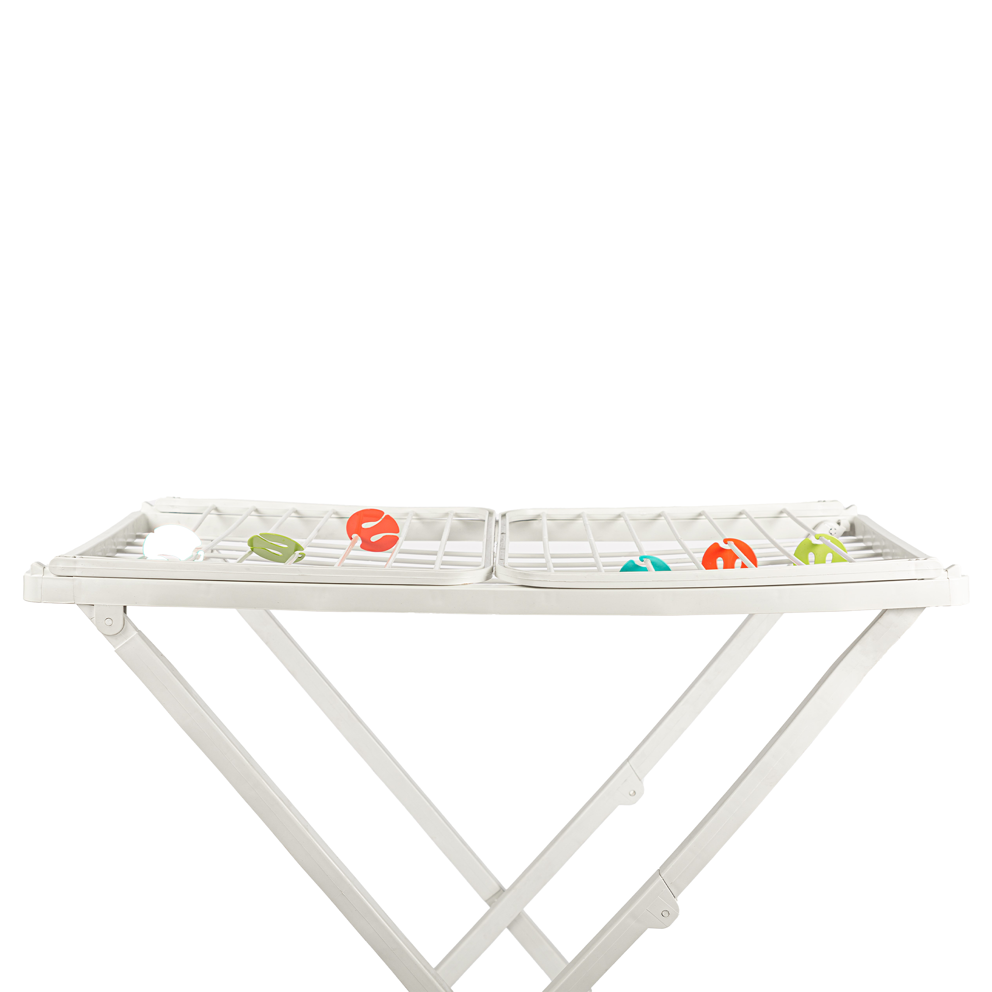 Etendoir à linge blanc