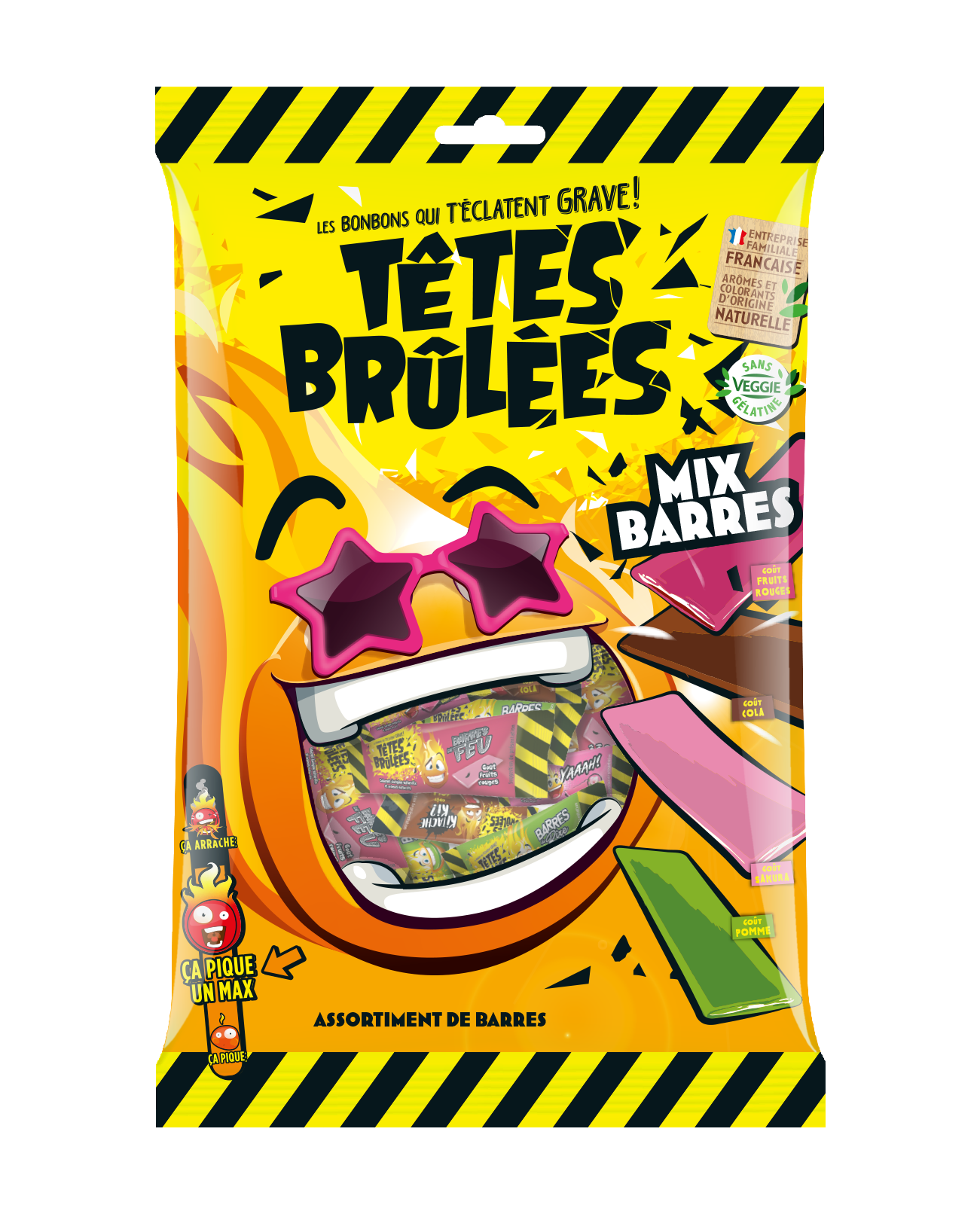 Sachet de Têtes Brulées Maxi Barres