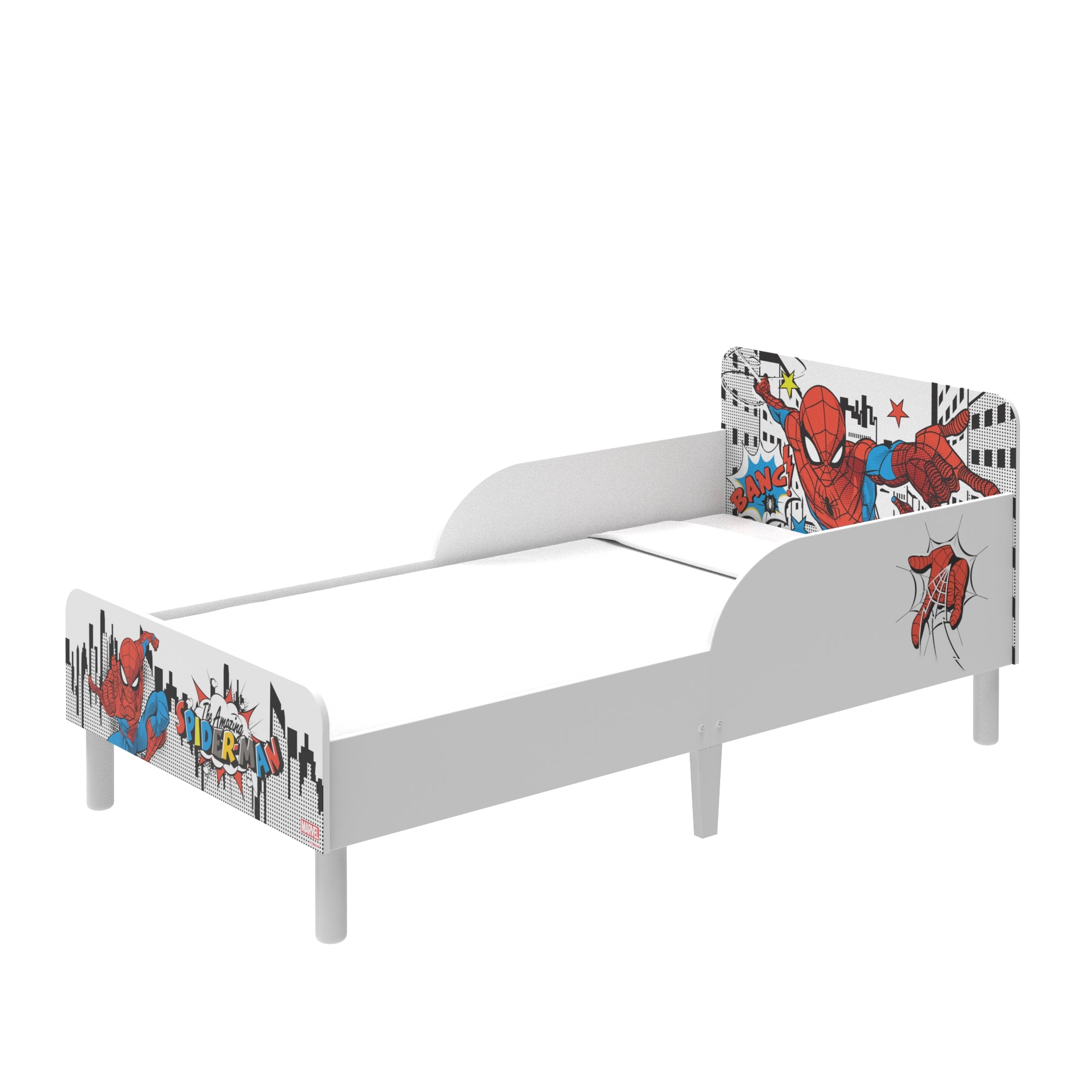 Lit d'enfant Spiderman 140x60x75cm