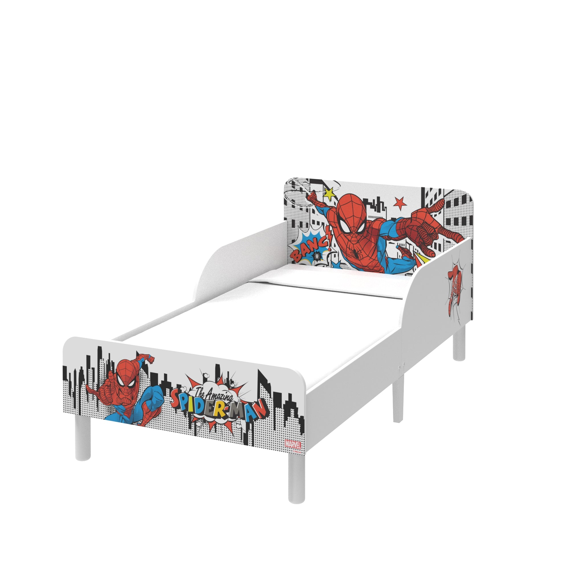 Lit d'enfant Spiderman 140x60x75cm