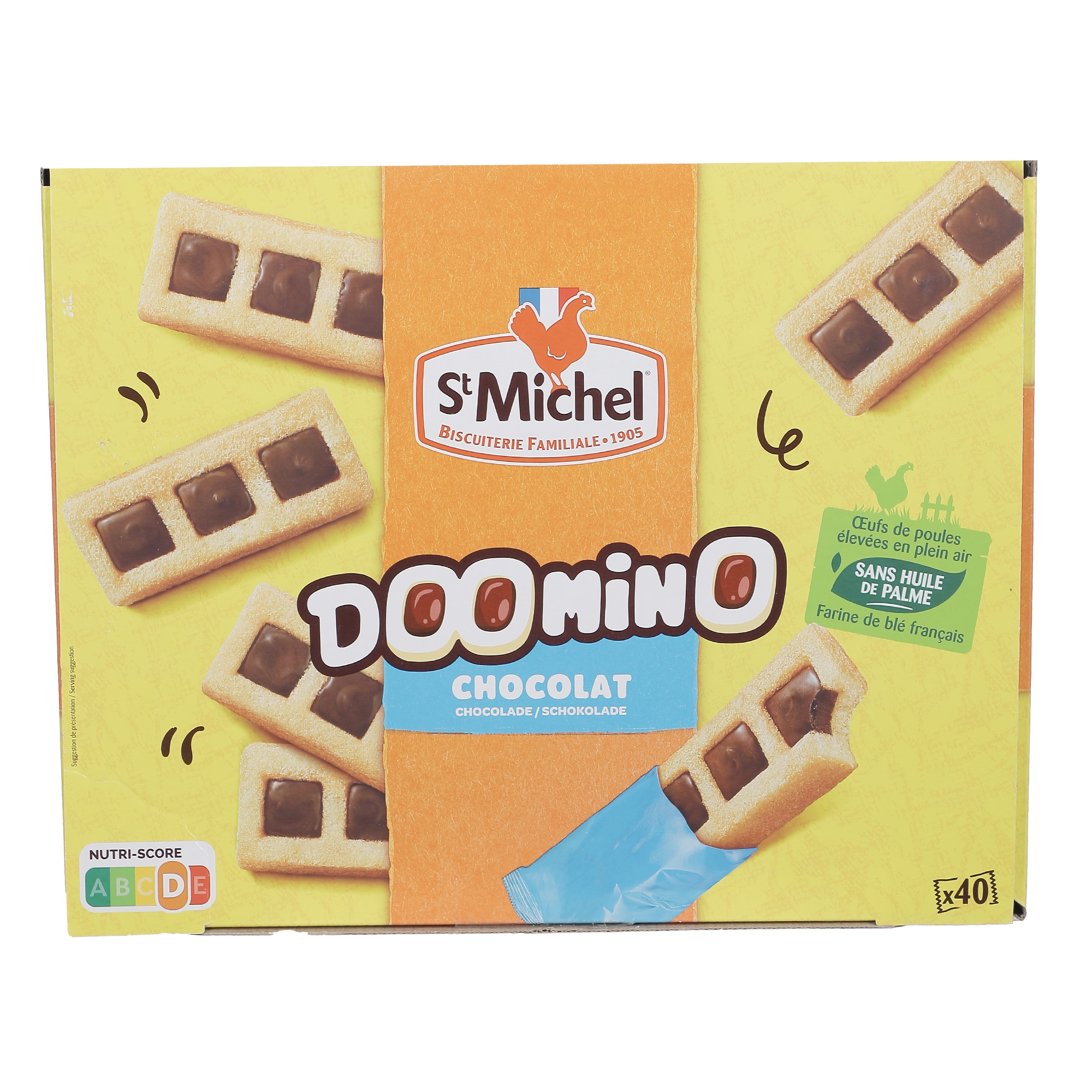 40 Domino Chocolat