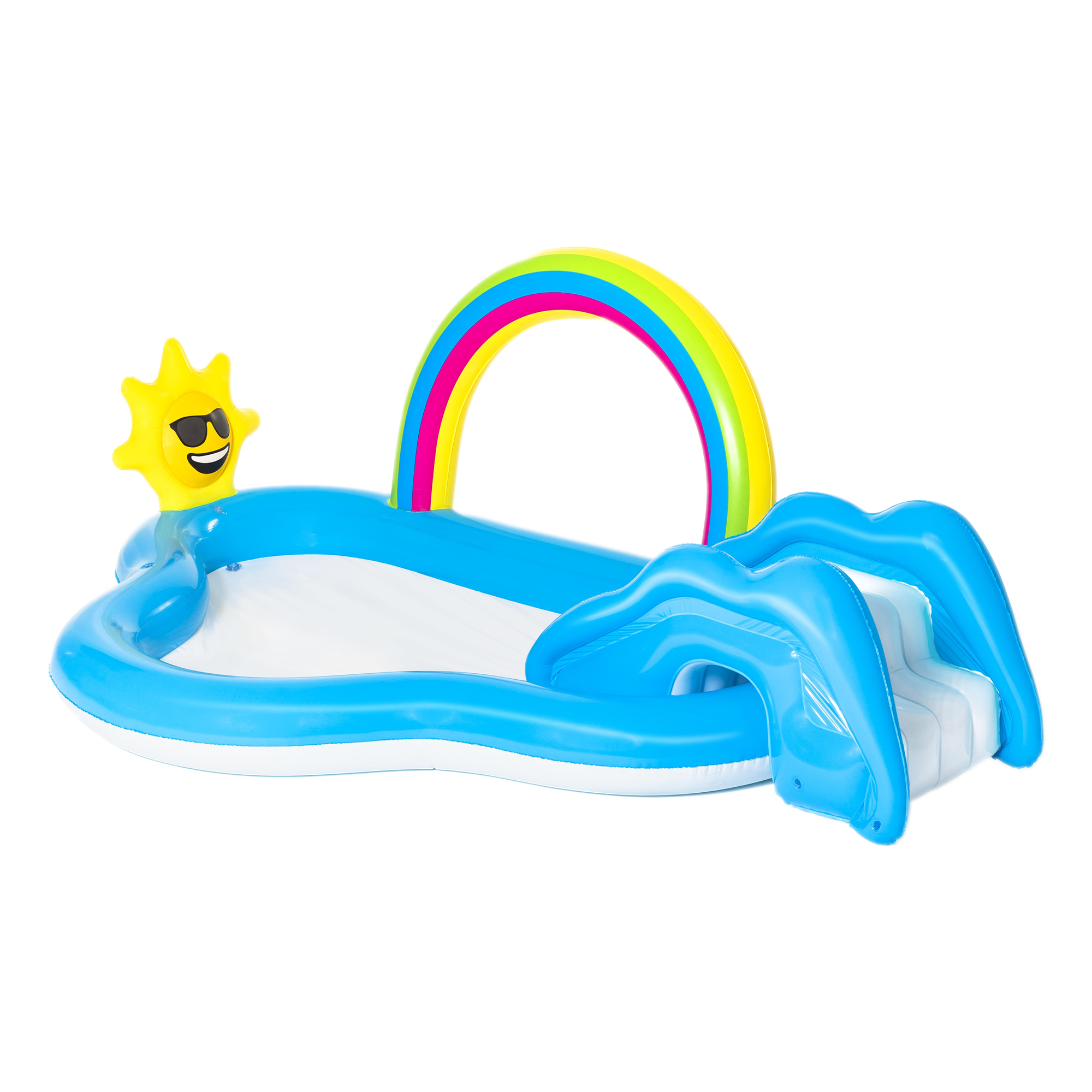 Piscine aire de jeux Arc en ciel