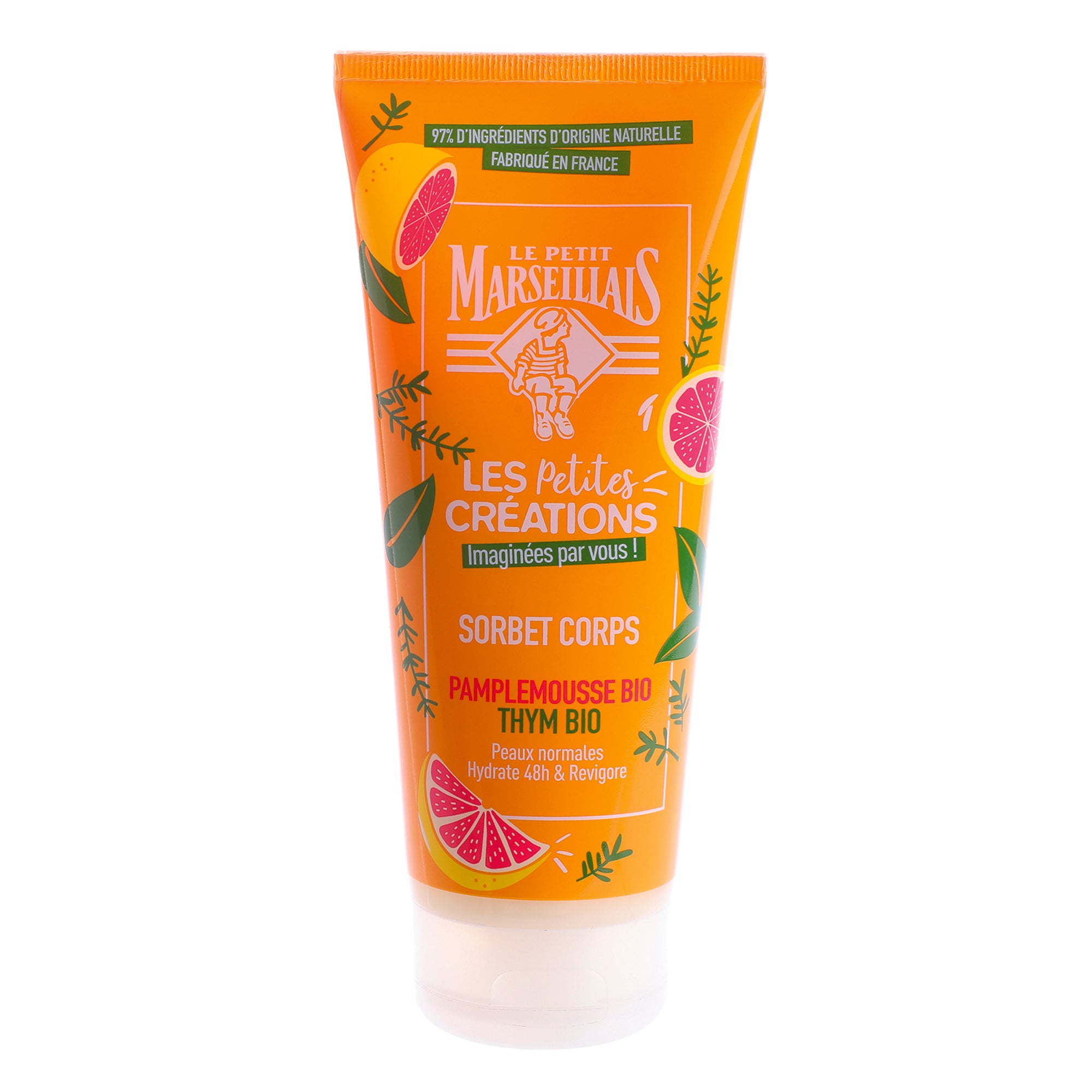 Sorbet Les Petites Créations pamplemousse et thym bio