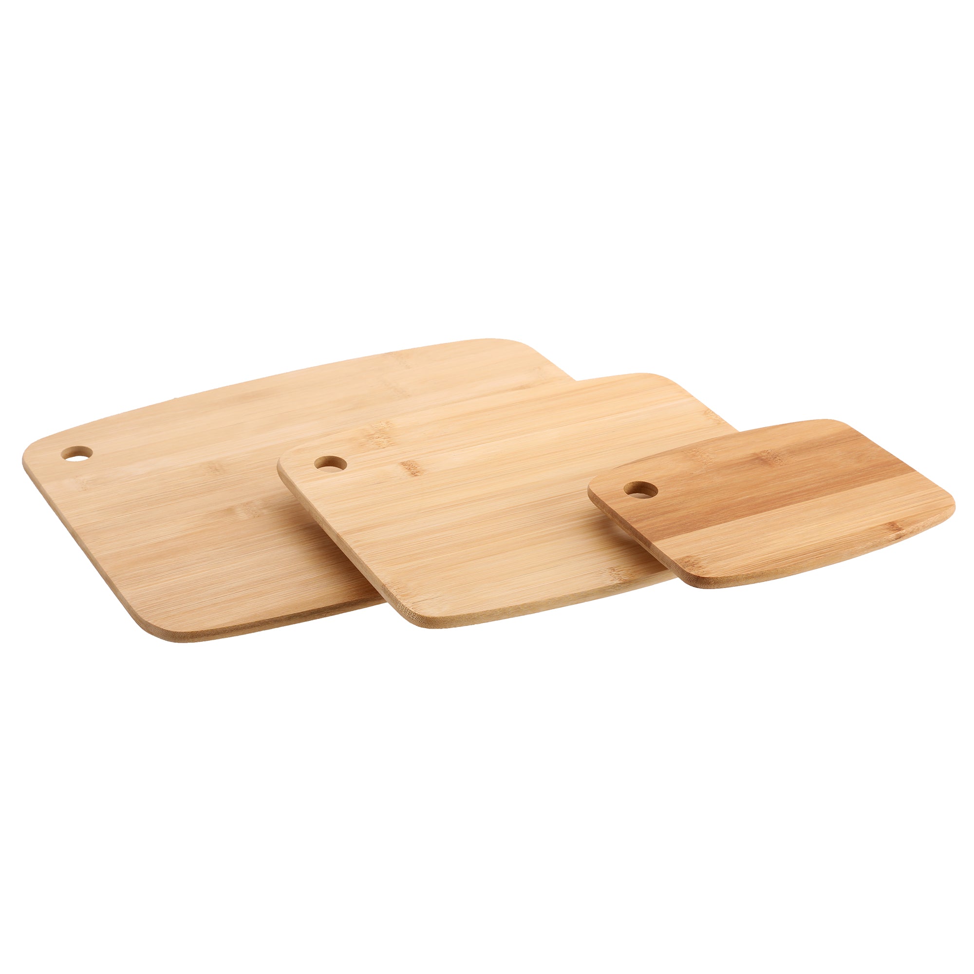 Lot de 3 planches en bambou