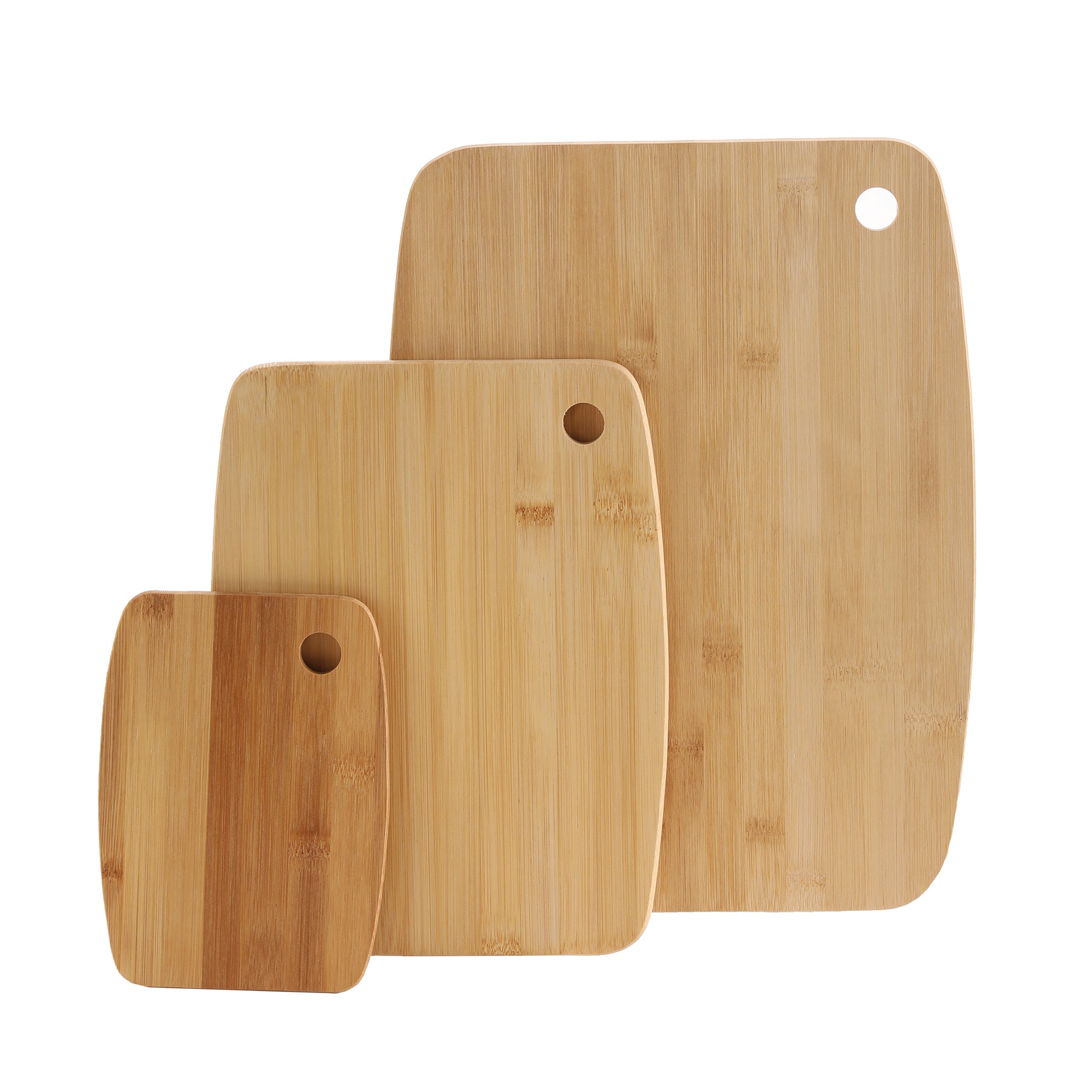 Lot de 3 planches en bambou