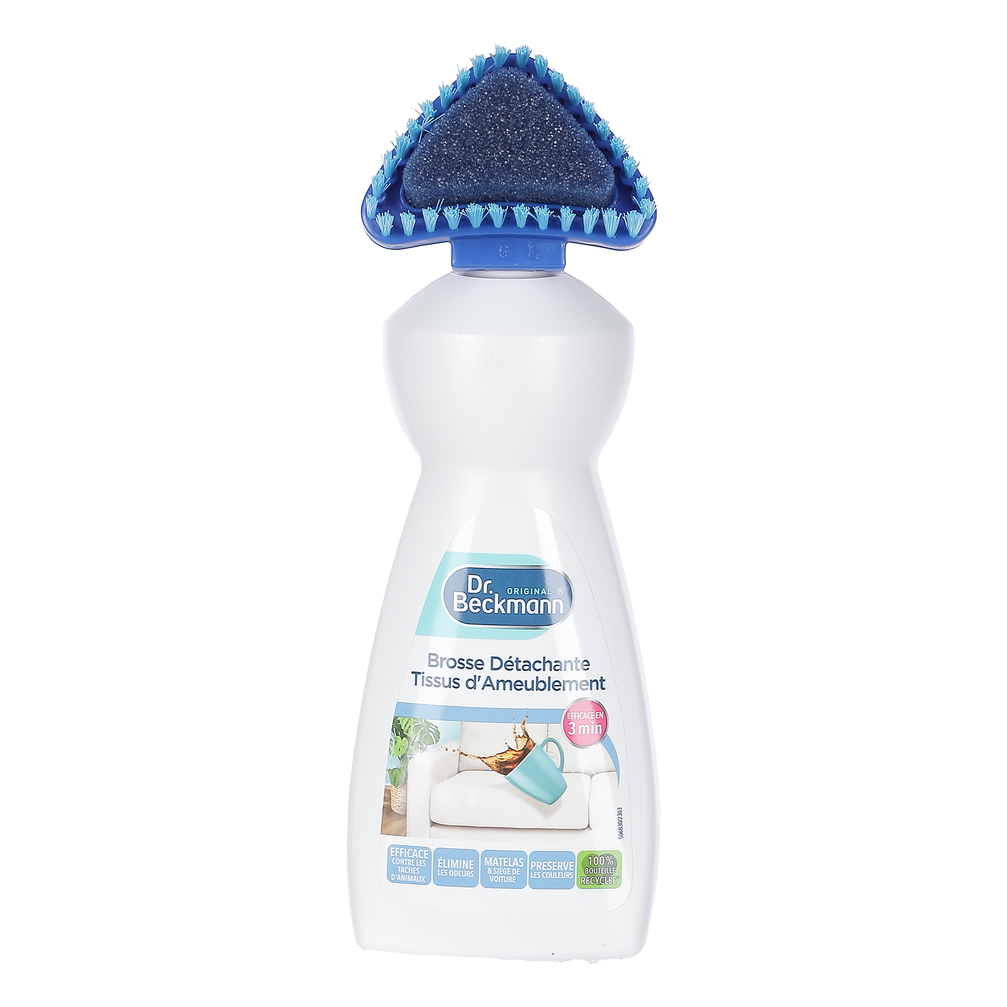 Brosse détachante tissus d'ameublement