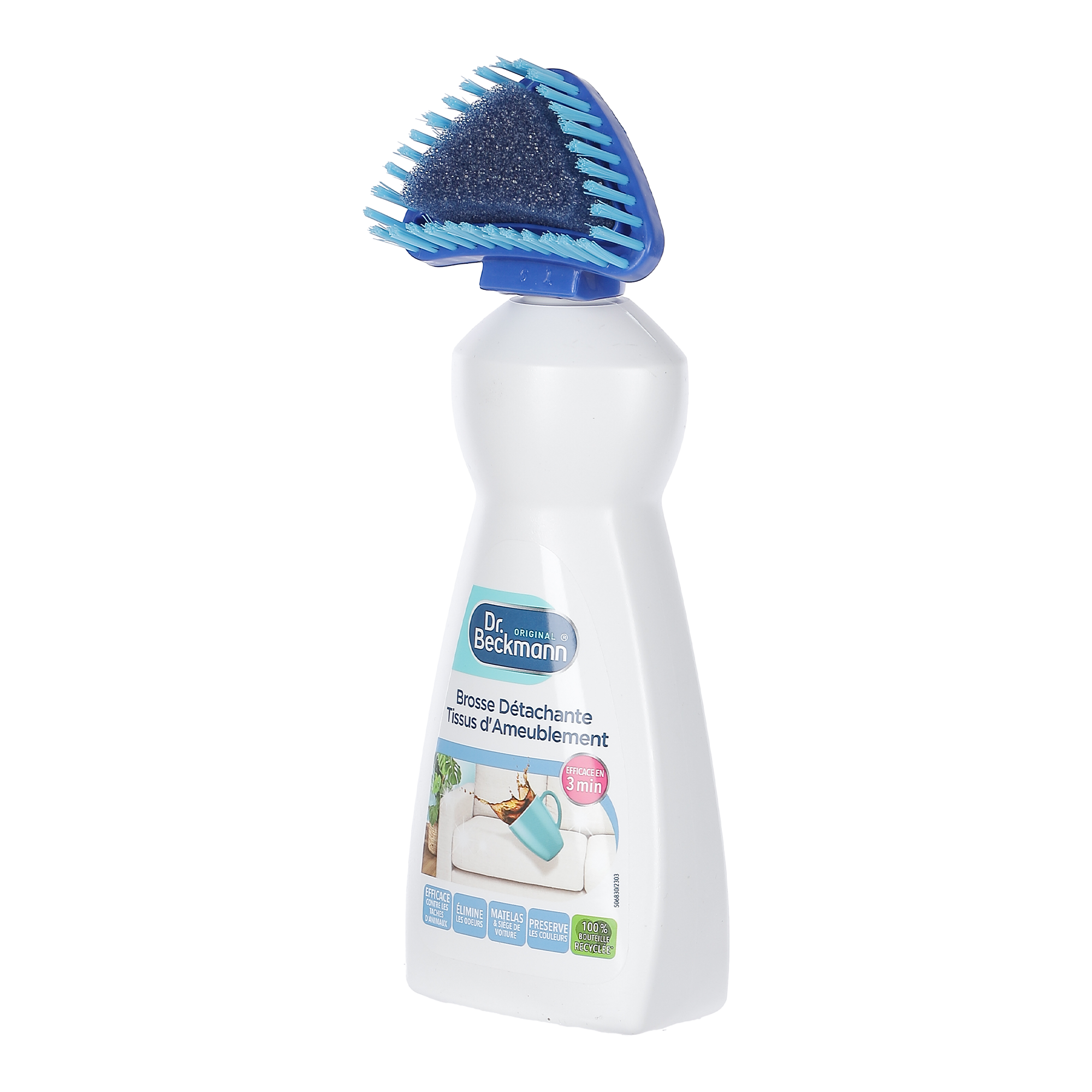 Brosse détachante tissus d'ameublement