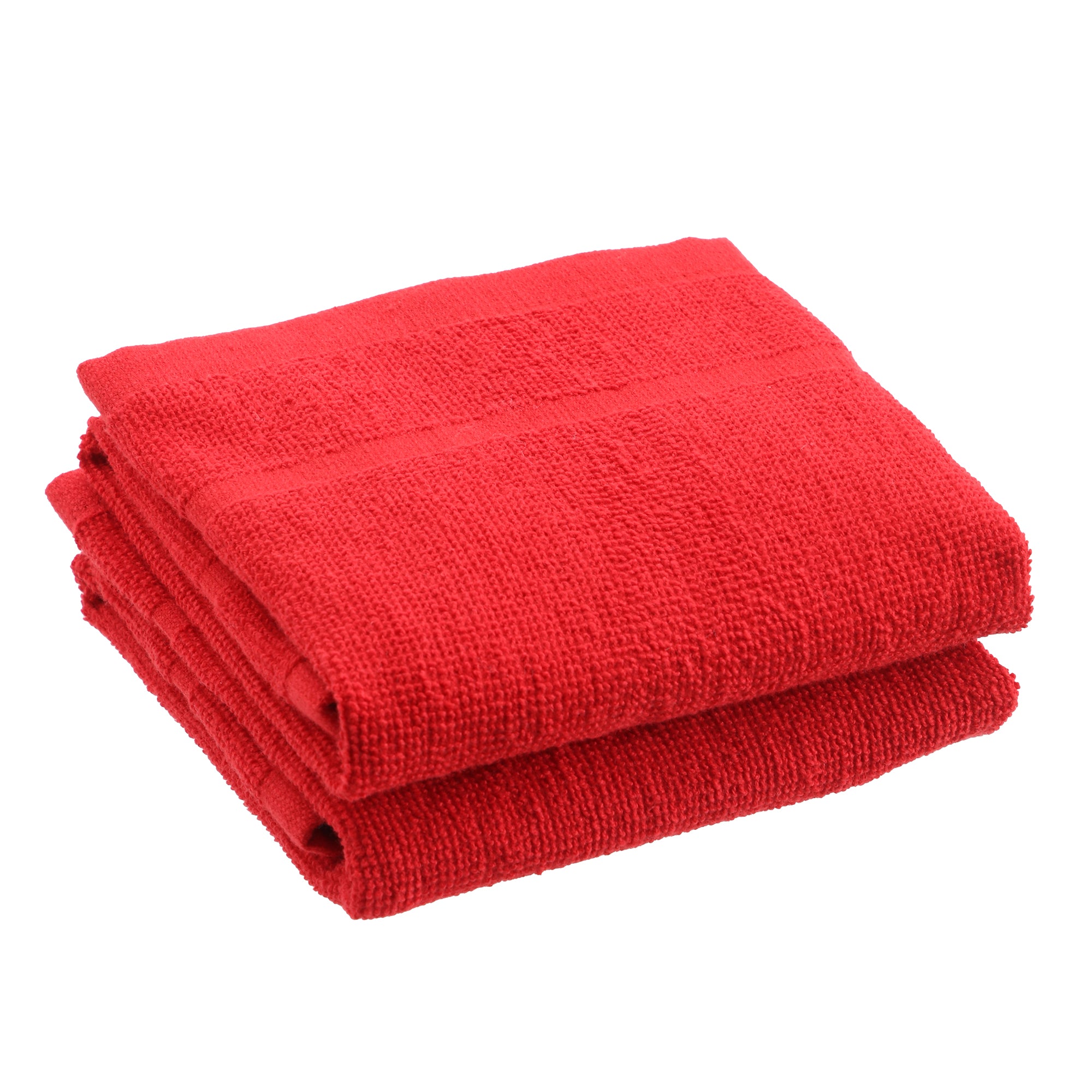 2 serviettes 40x40cm - Rouge