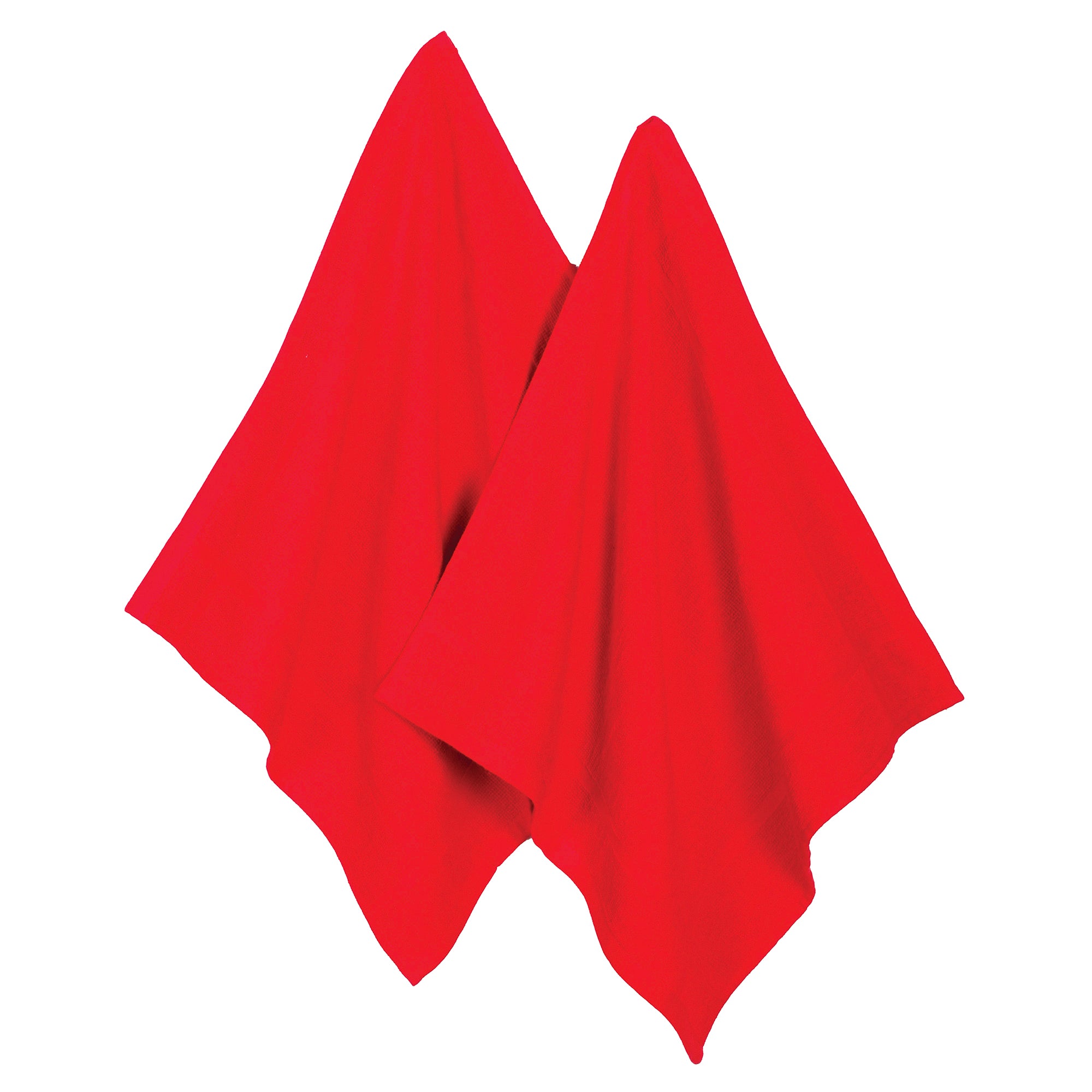 2 serviettes 40x40cm - Rouge