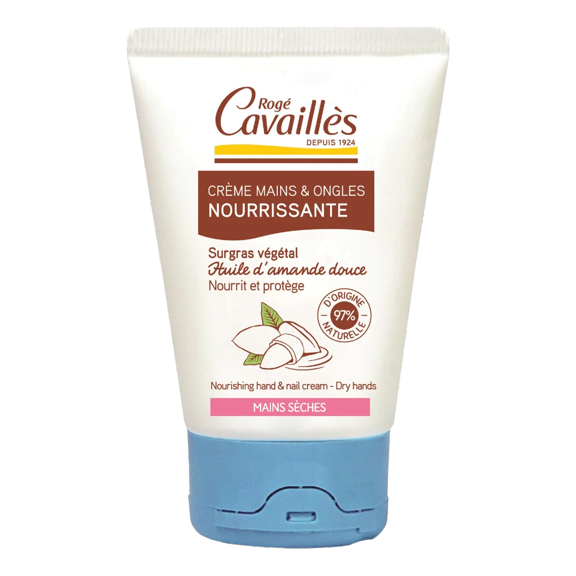 CREME MAINS ET ONGLES NOURRISSANTE SURGRAS HUILE D AMANDE DOUCE