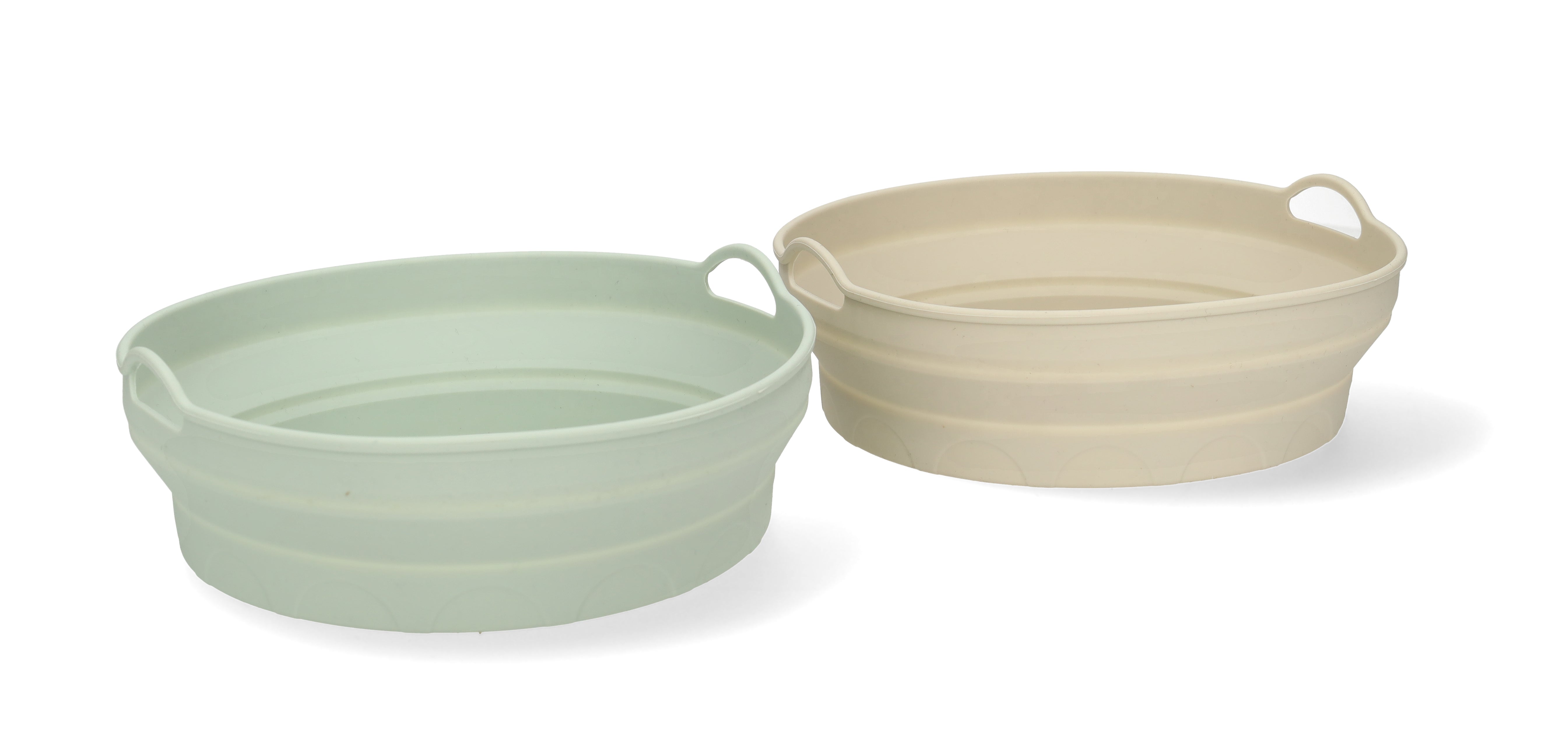 Panier en silicone rétractable rond pour friteuse à air