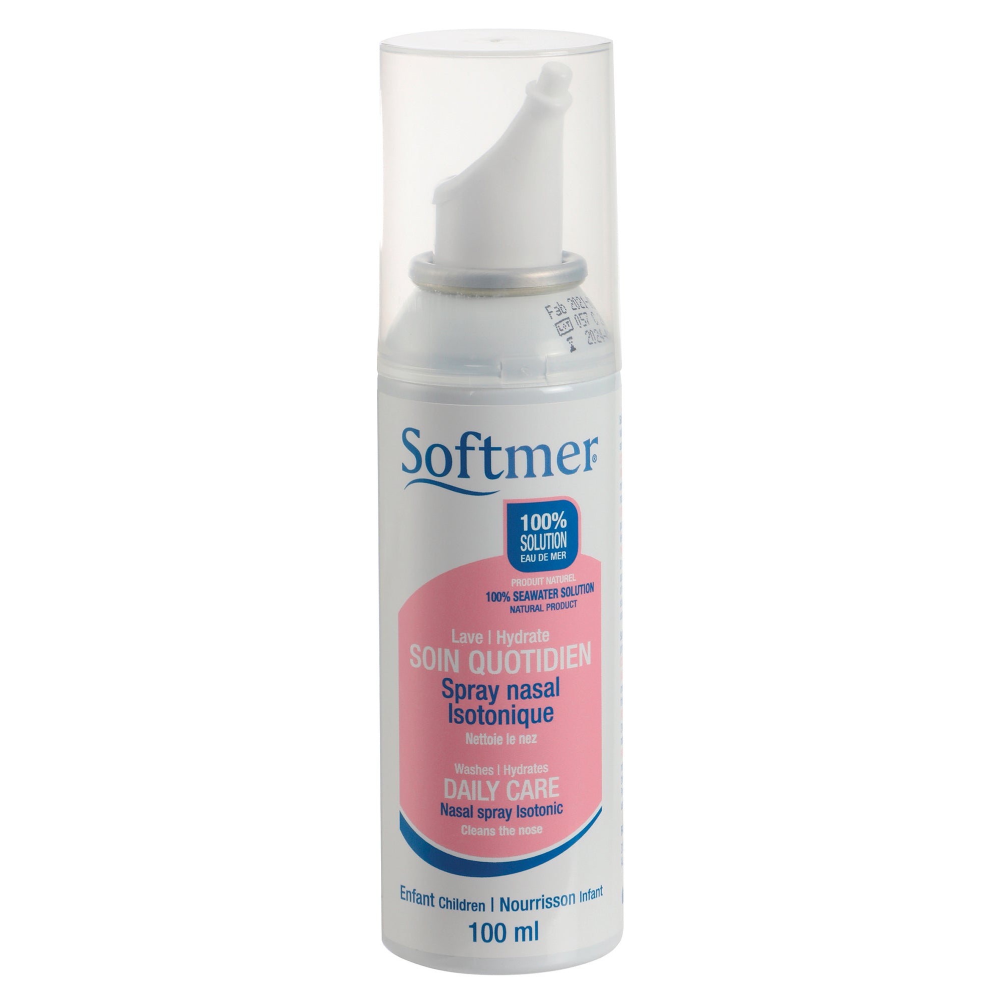 Spray Nasal Isotonique Eau de Mer Bébé Enfant 100ml
